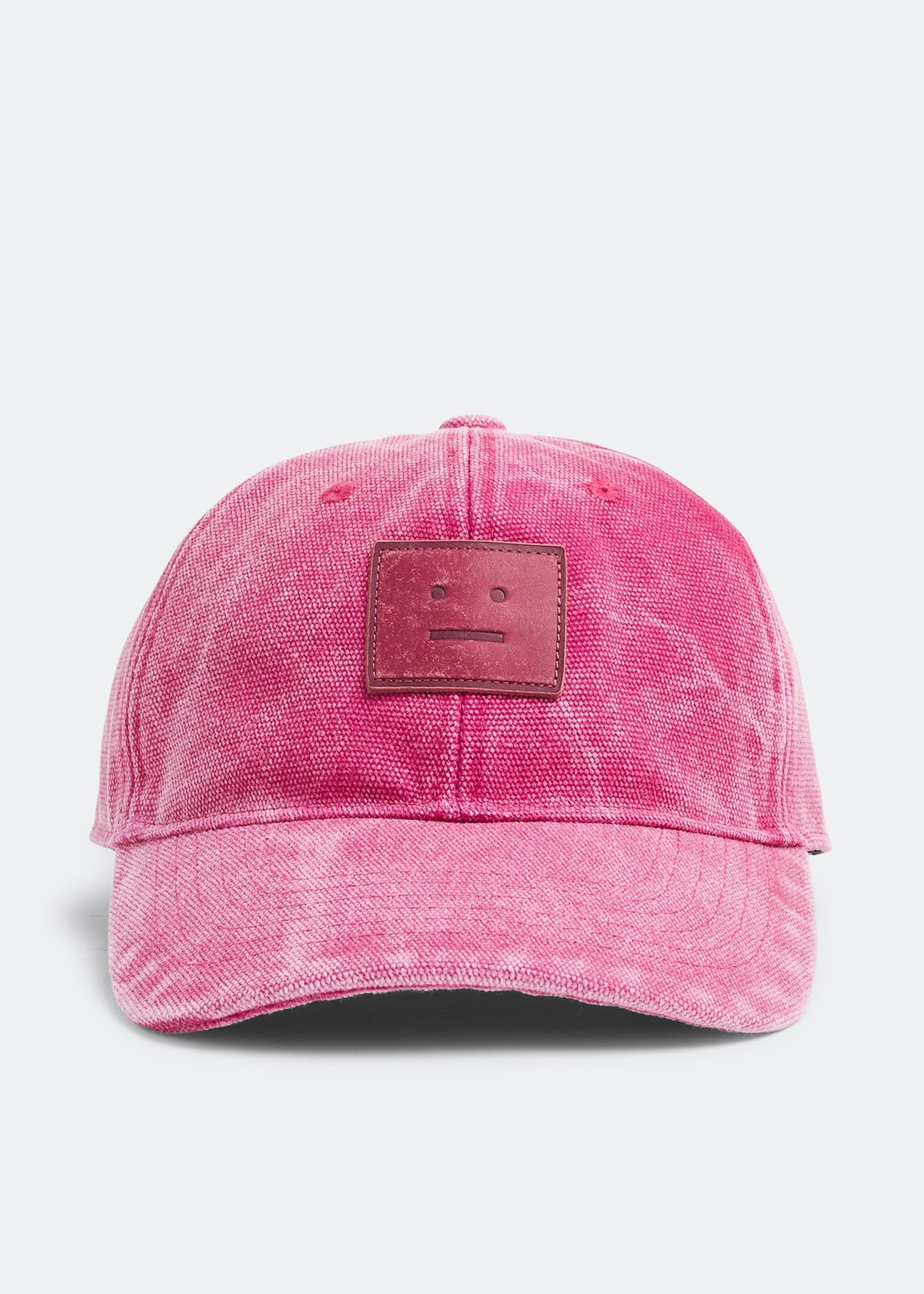 Acne Studios Face logo cap for Men - Pink in UAE | Level Shoes