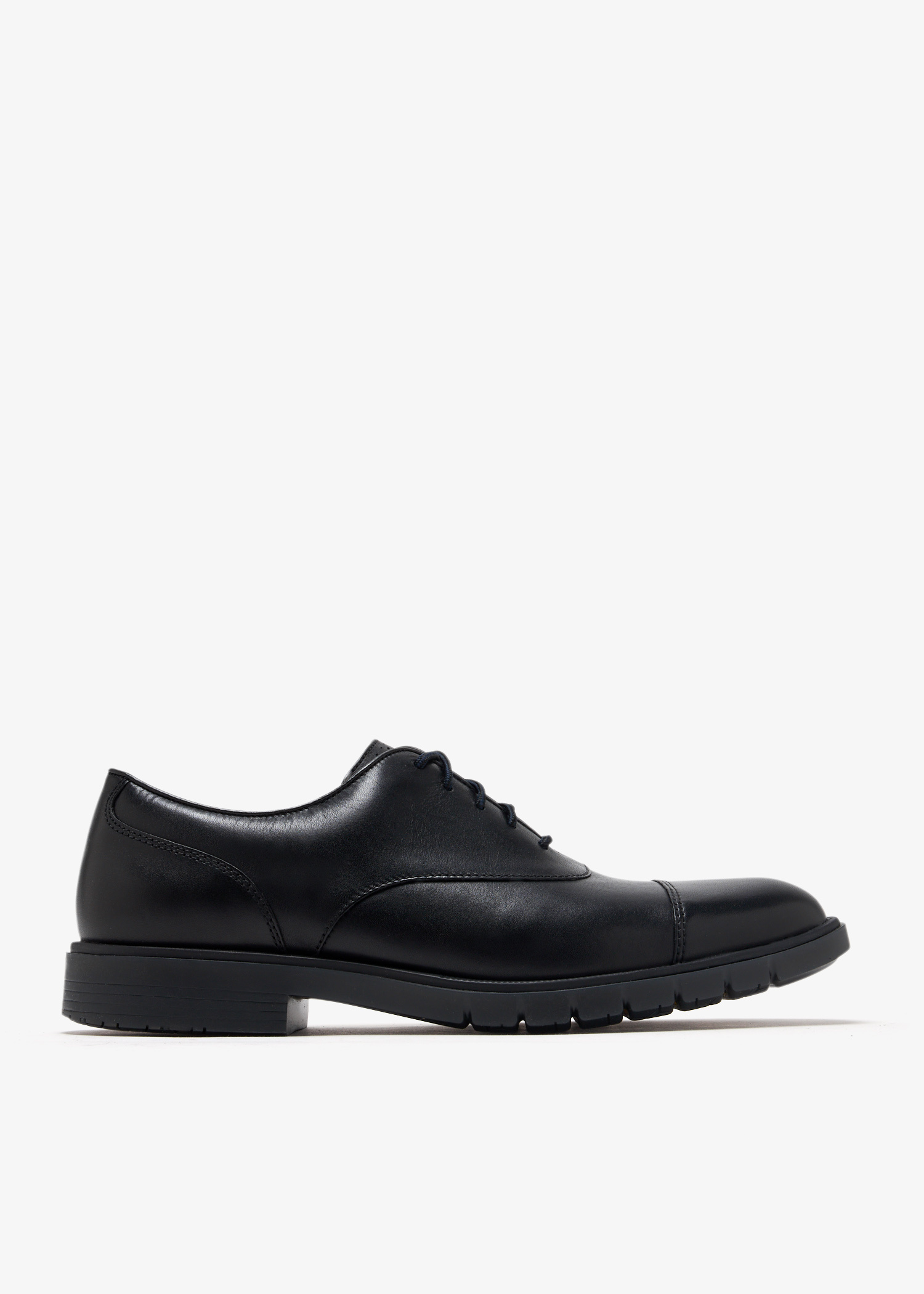 COLE HAAN GRAY BLACK GENUINE LEATHER LACE UP OXFORD DRESS MEN\'S SHOES 11M Cole Haan Men main image 3