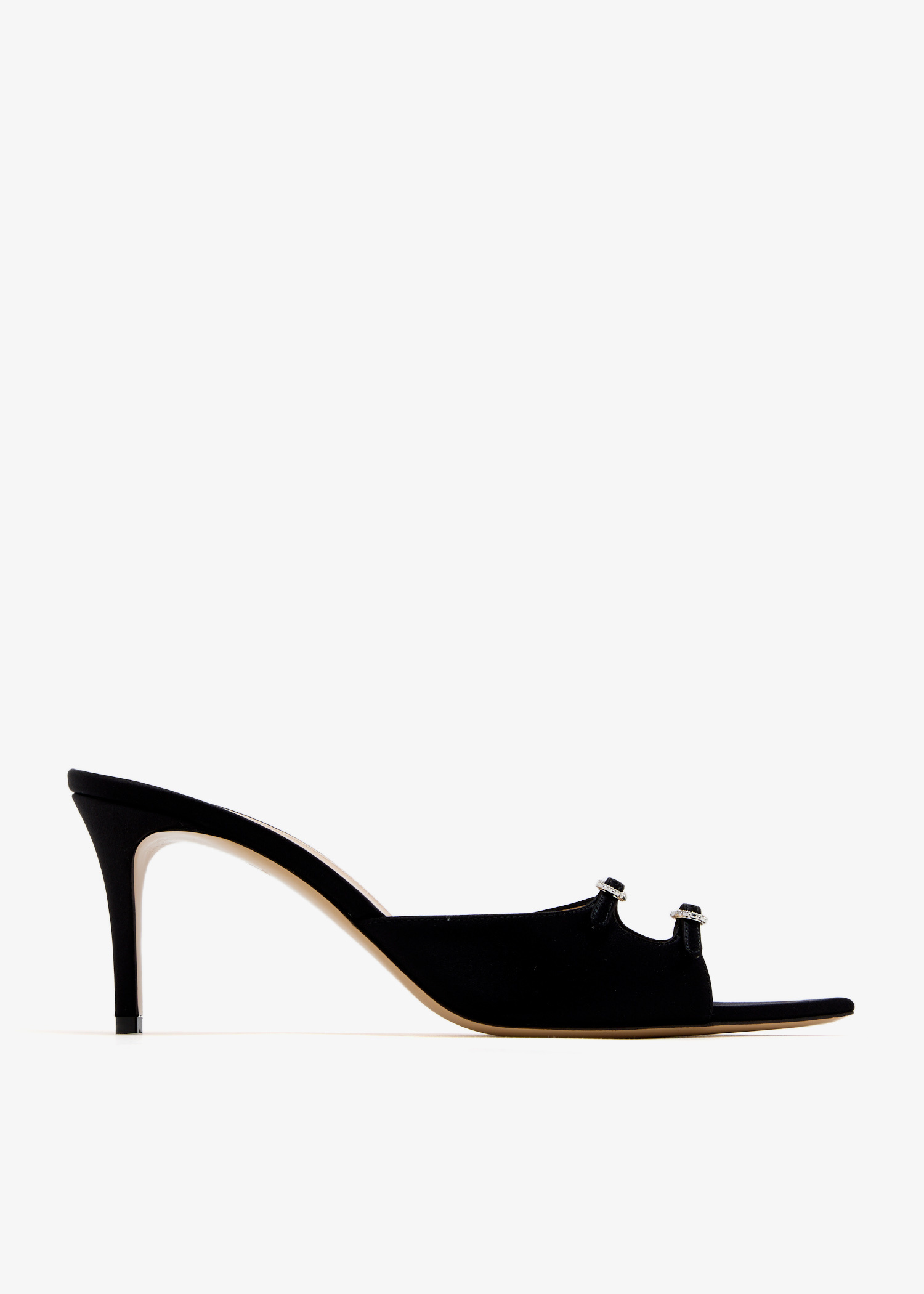 Andrea Wazen Carol mules for Women - Black in Qatar | Level