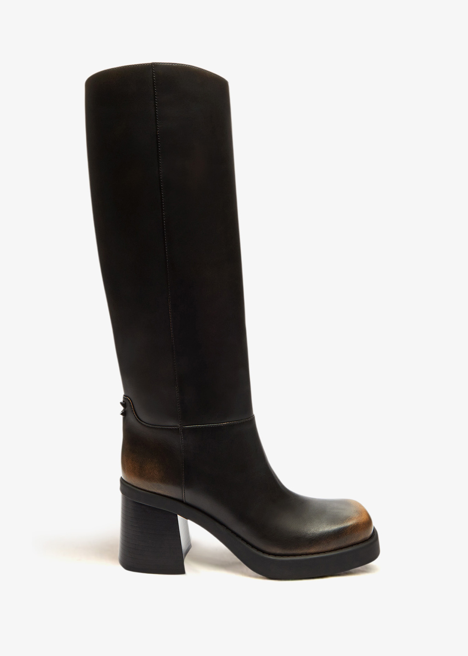 Coach Sculpted C tall boots for Women - Black in USA | Level Shoes