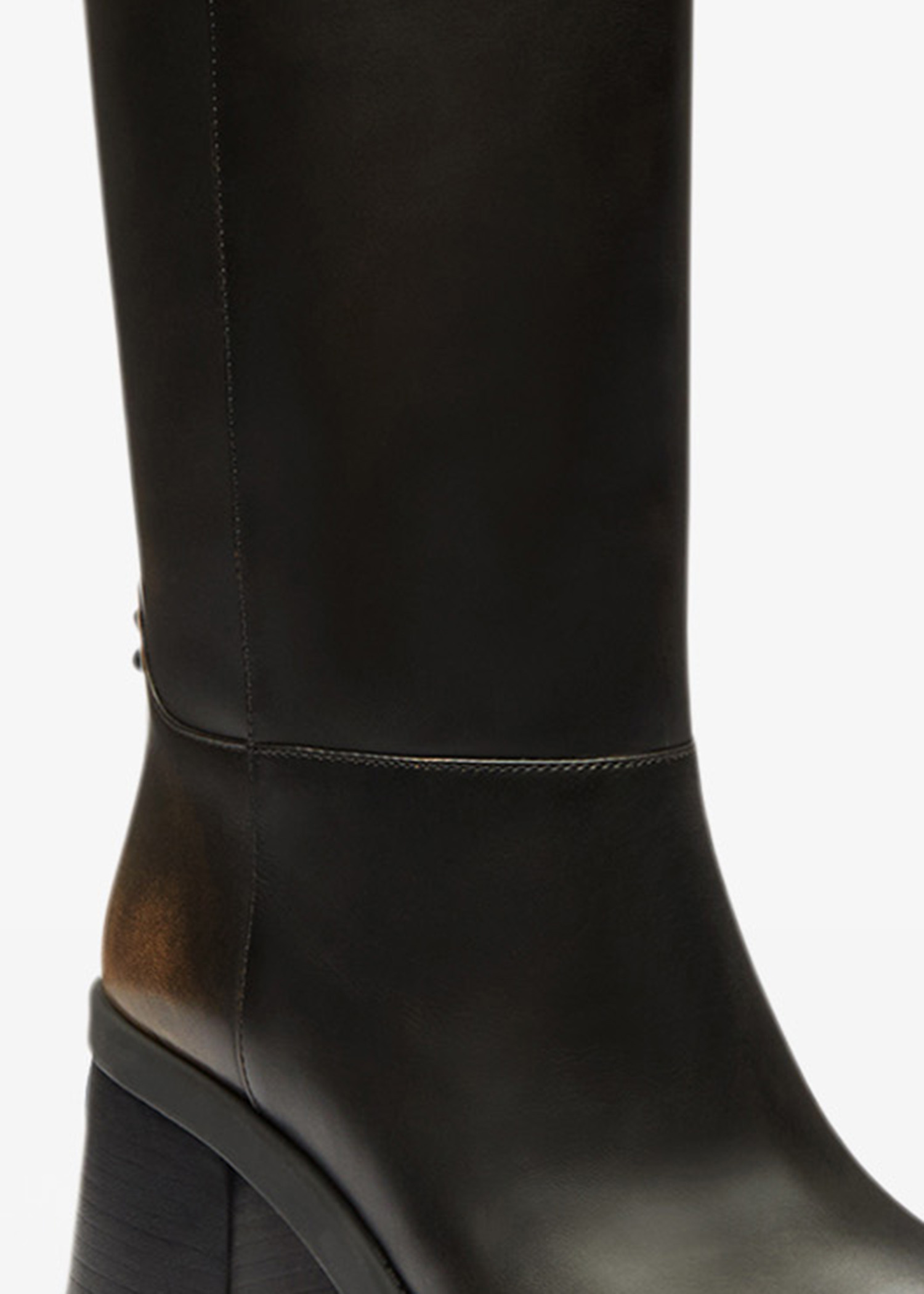 Coach Sculpted C tall boots for Women - Black in USA | Level Shoes