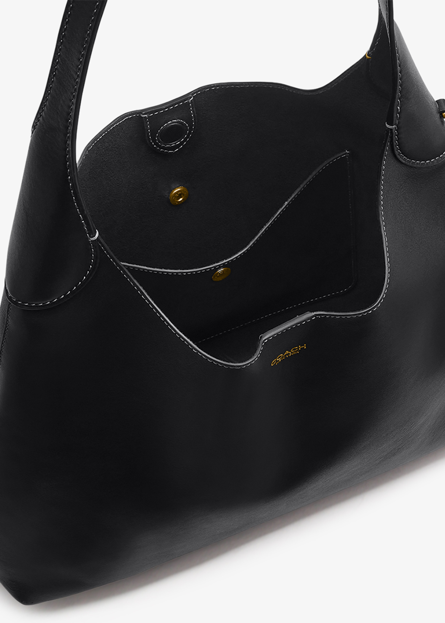 Coach Brooklyn 34 shoulder bag for Women - Black in USA | Level Shoes