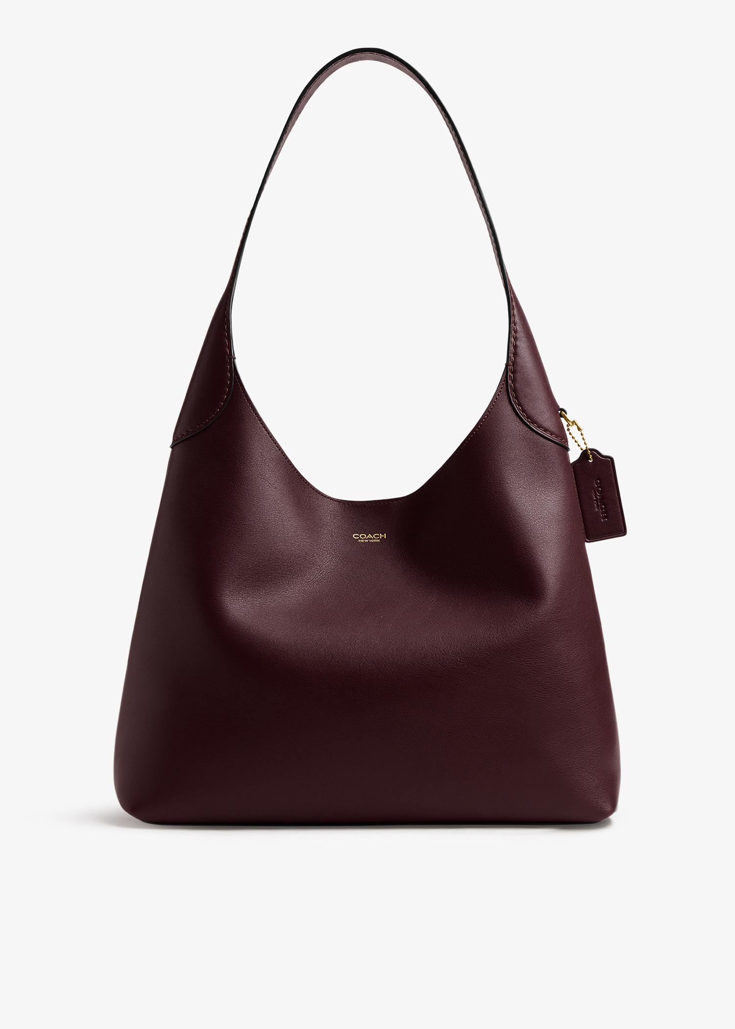 Coach Brooklyn 32 shoulder bag for Women - Burgundy in USA | Level