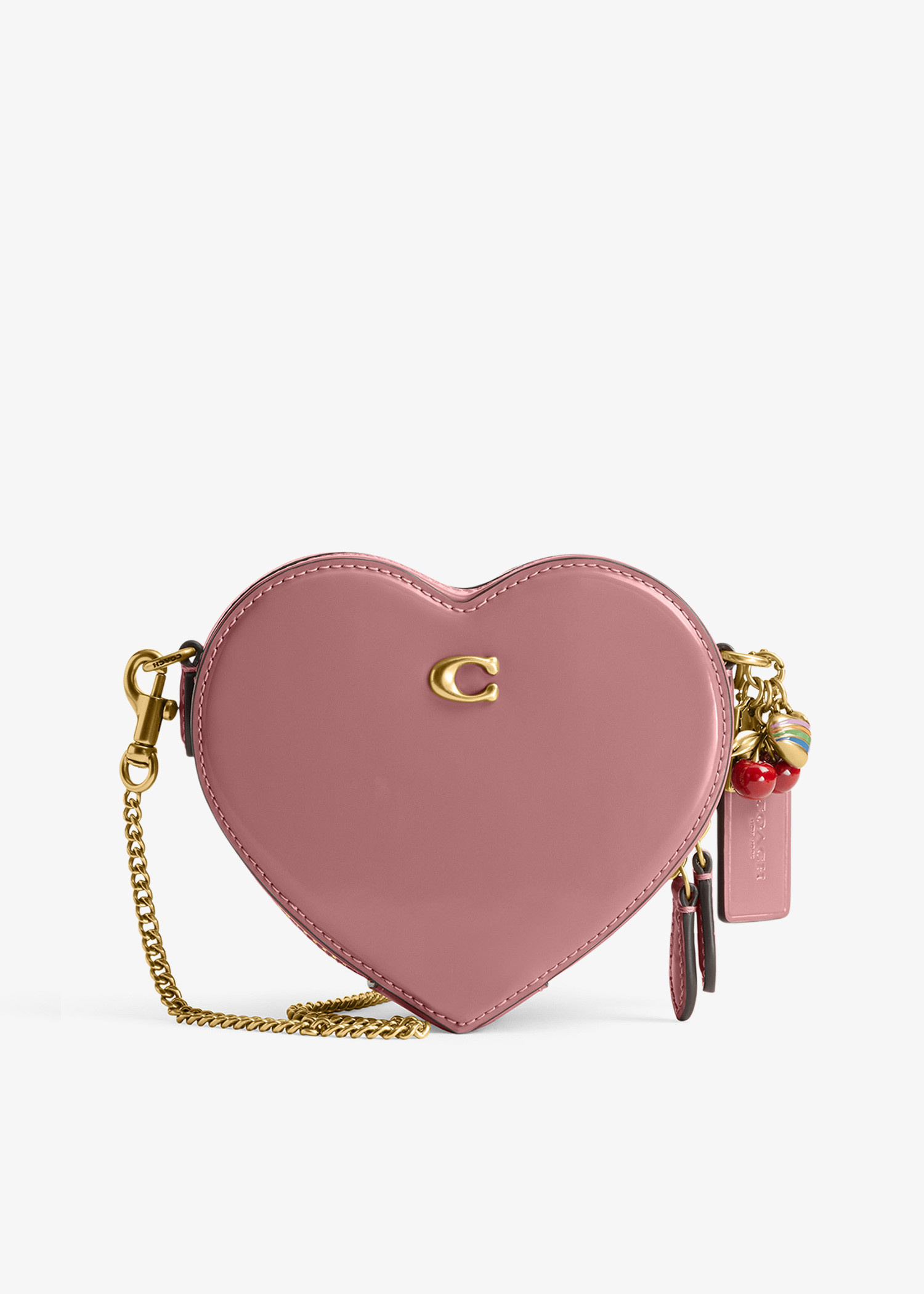 Coach Heart 14 crossbody bag for Women - Pink in USA | Level Shoes