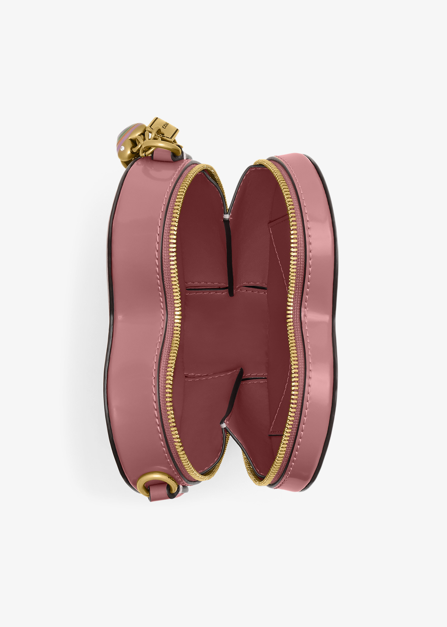 ひー【未使用に近い極美品】【COACH 】★8C(25cm)★ピンク Coach Heart 14 crossbody bag for Women - Pink in USA | Level Shoes