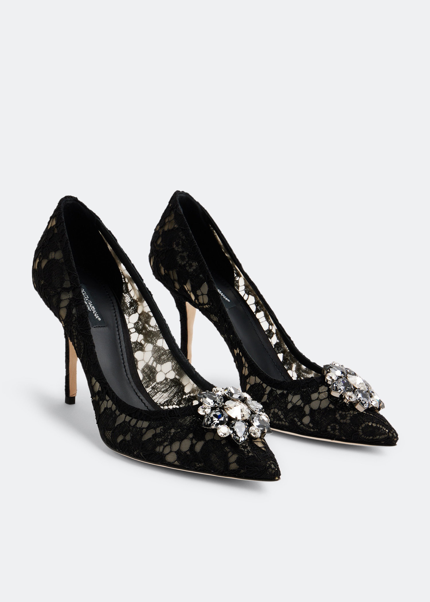 Dolce&Gabbana Lace rainbow pumps for Women - Black in UAE