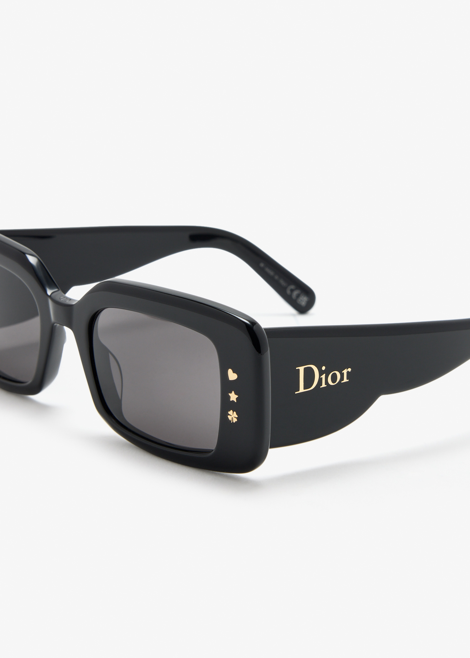 DIOR DiorLuckyCharms S1I rectangular sunglasses for Women - Black