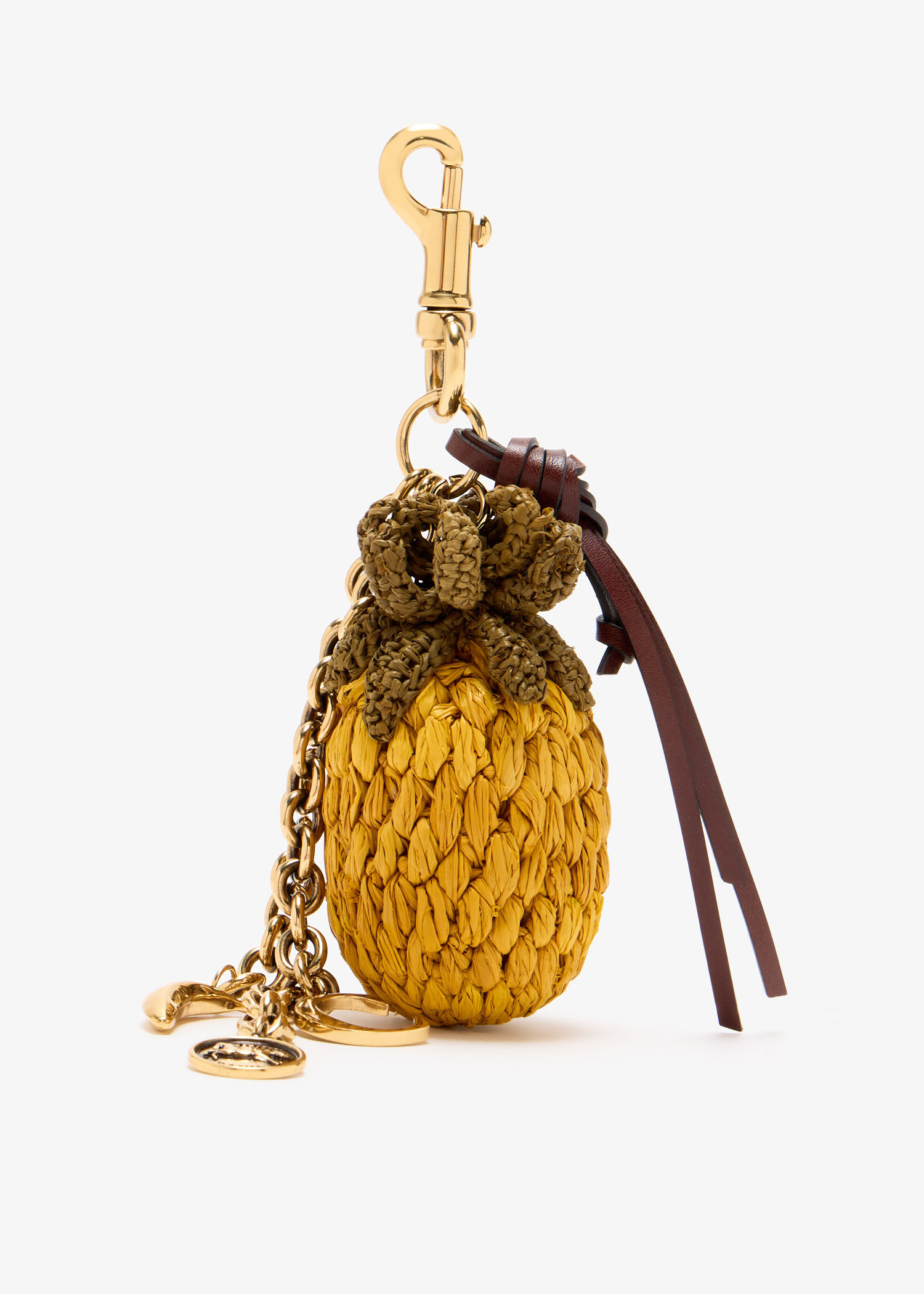 Chloé Pineapple bag charm for Women - Gold in UAE | Level Shoes
