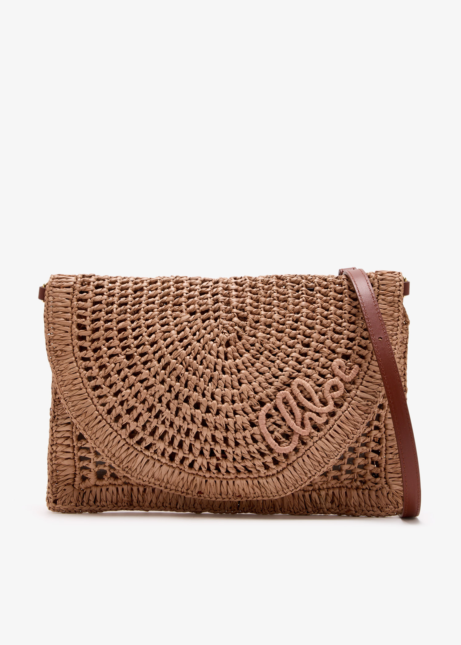 25SS new/Chloe サマーバナナミニクロスボディバッグ Bag Brown Chloé Banana Cross Body Bag In Grained Leather | Chloé US