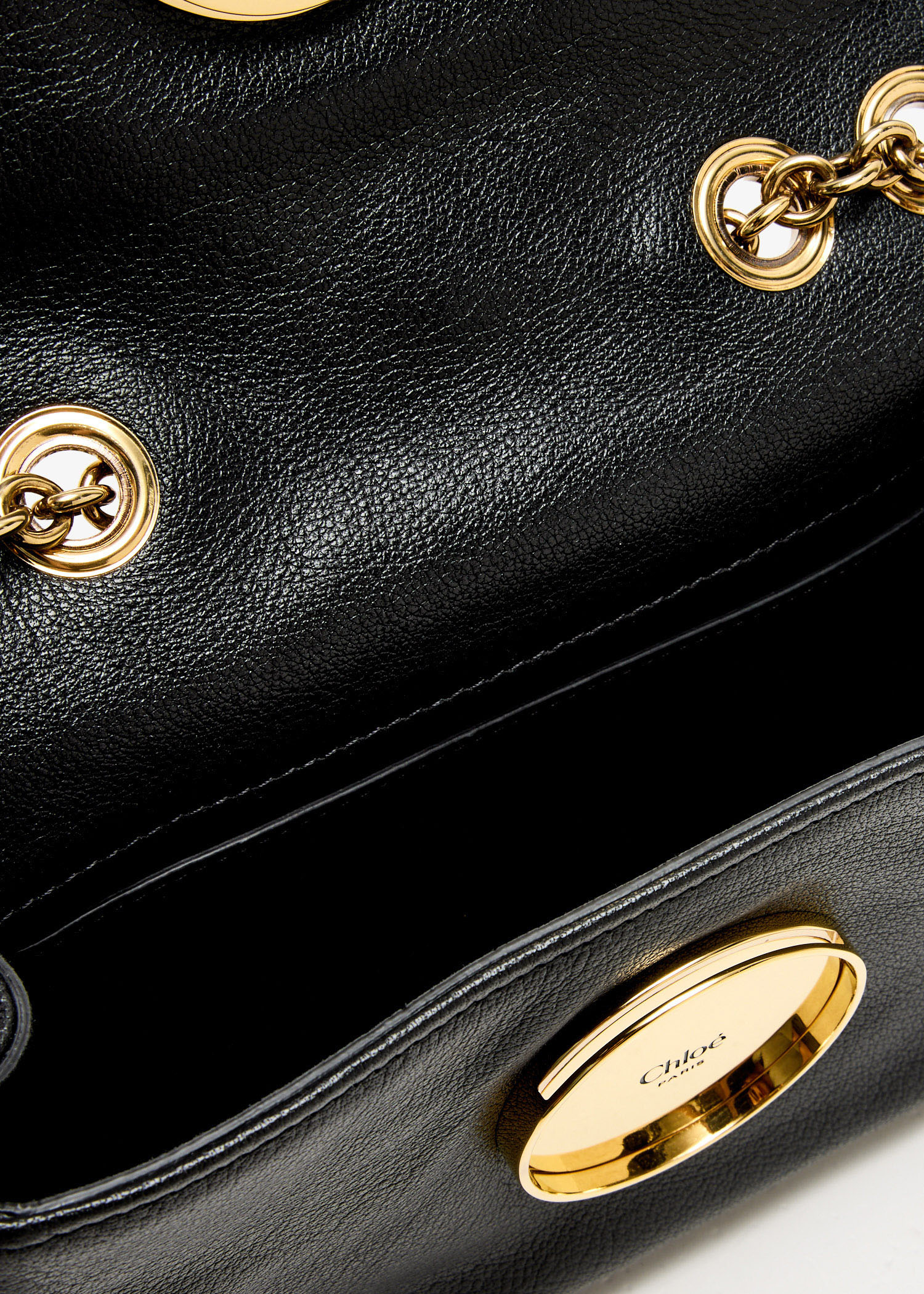 バッグ・カバンその他 Chloe BAG (CH25AS584P75) Chloé Small Chloé Heritage bag in brown | TheDoubleF