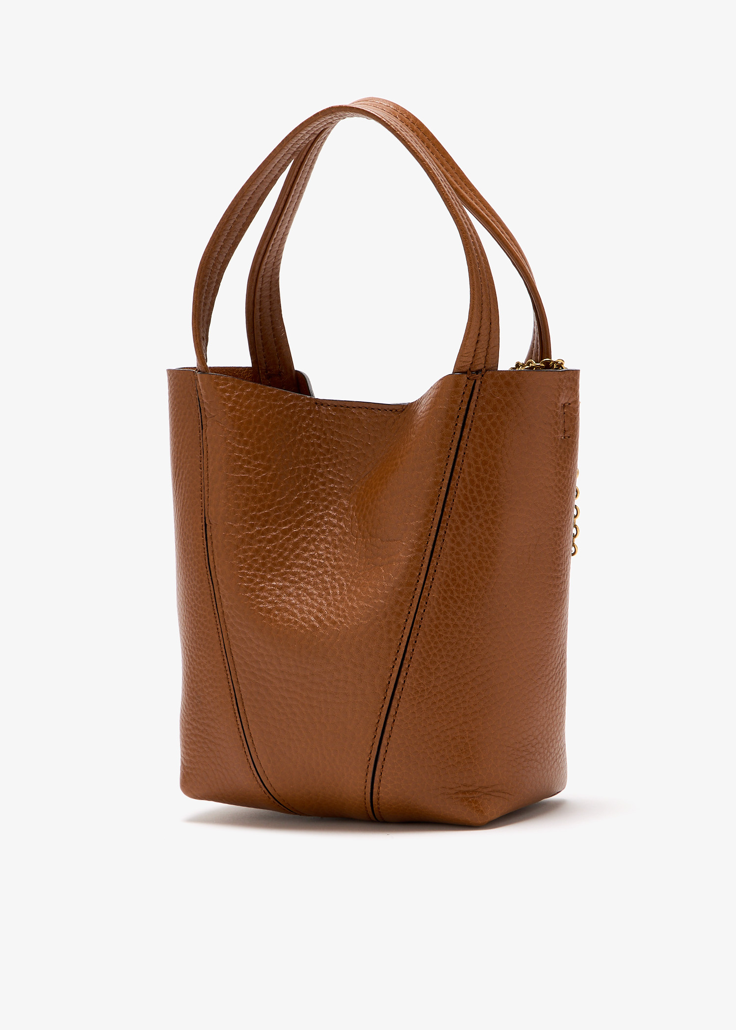 Chloé Small Spin Tote bag for Women - Brown in UAE | Level Shoes
