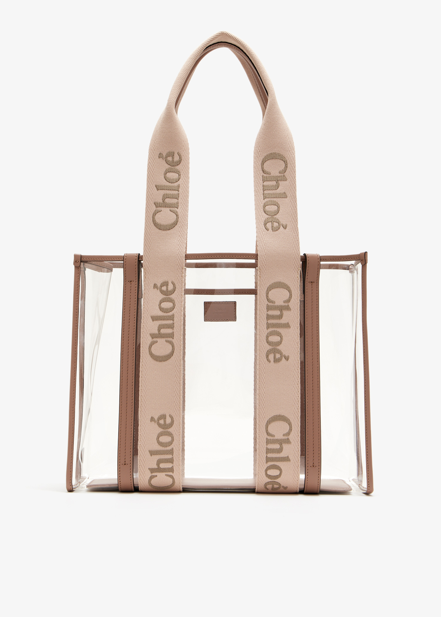 Chloé Woody medium jelly tote bag for Women - Neutral in UAE