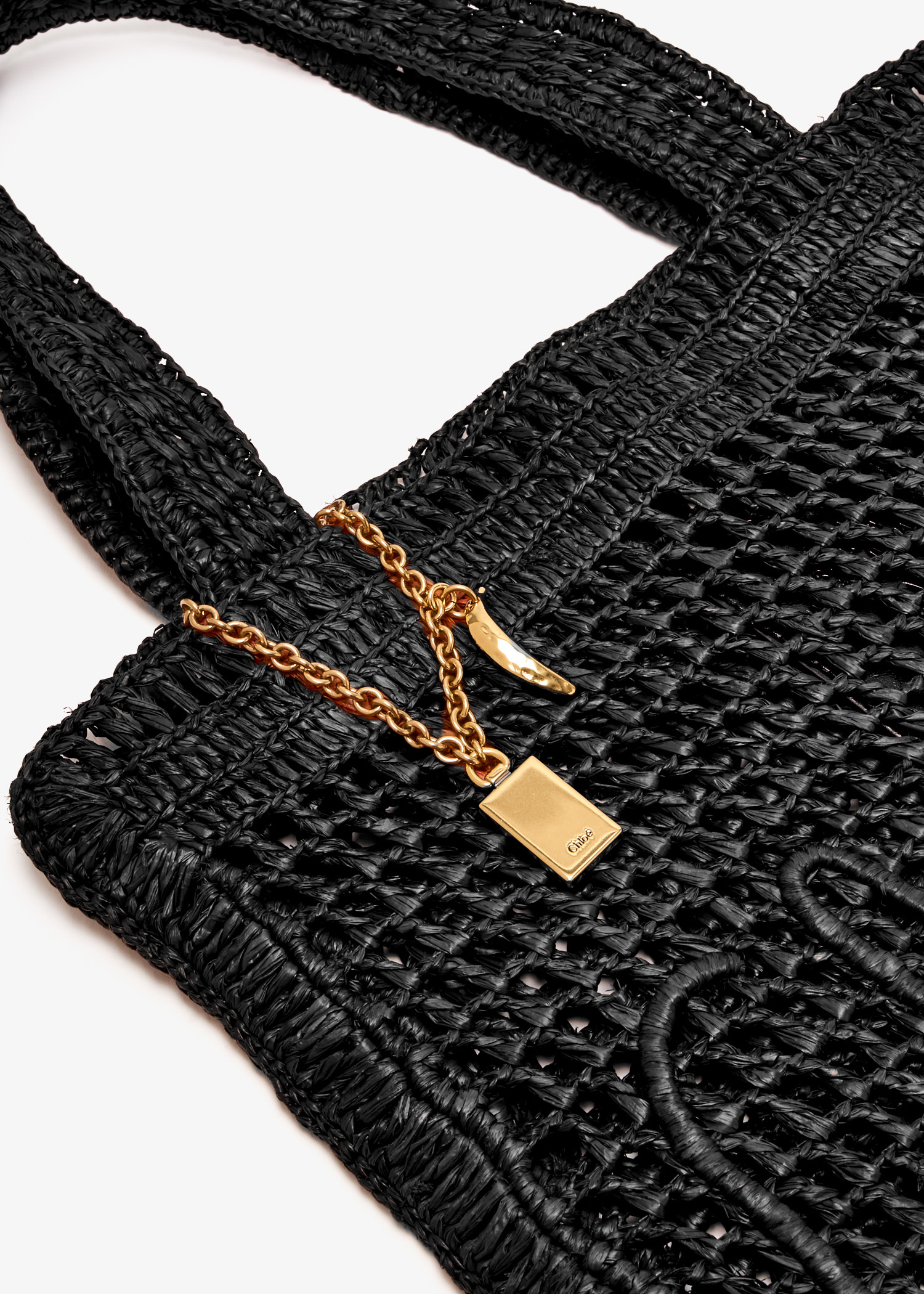 Chloé Summer Banana tote bag for Women - Black in UAE