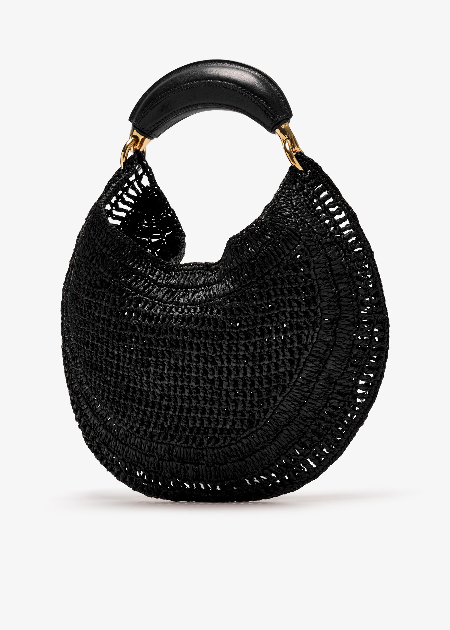 【Chloe】SUMMER BANANA HOBO BAG◆CH25US902P08 Chloé Summer Banana Hobo Bag In Raffia | Chloé BA