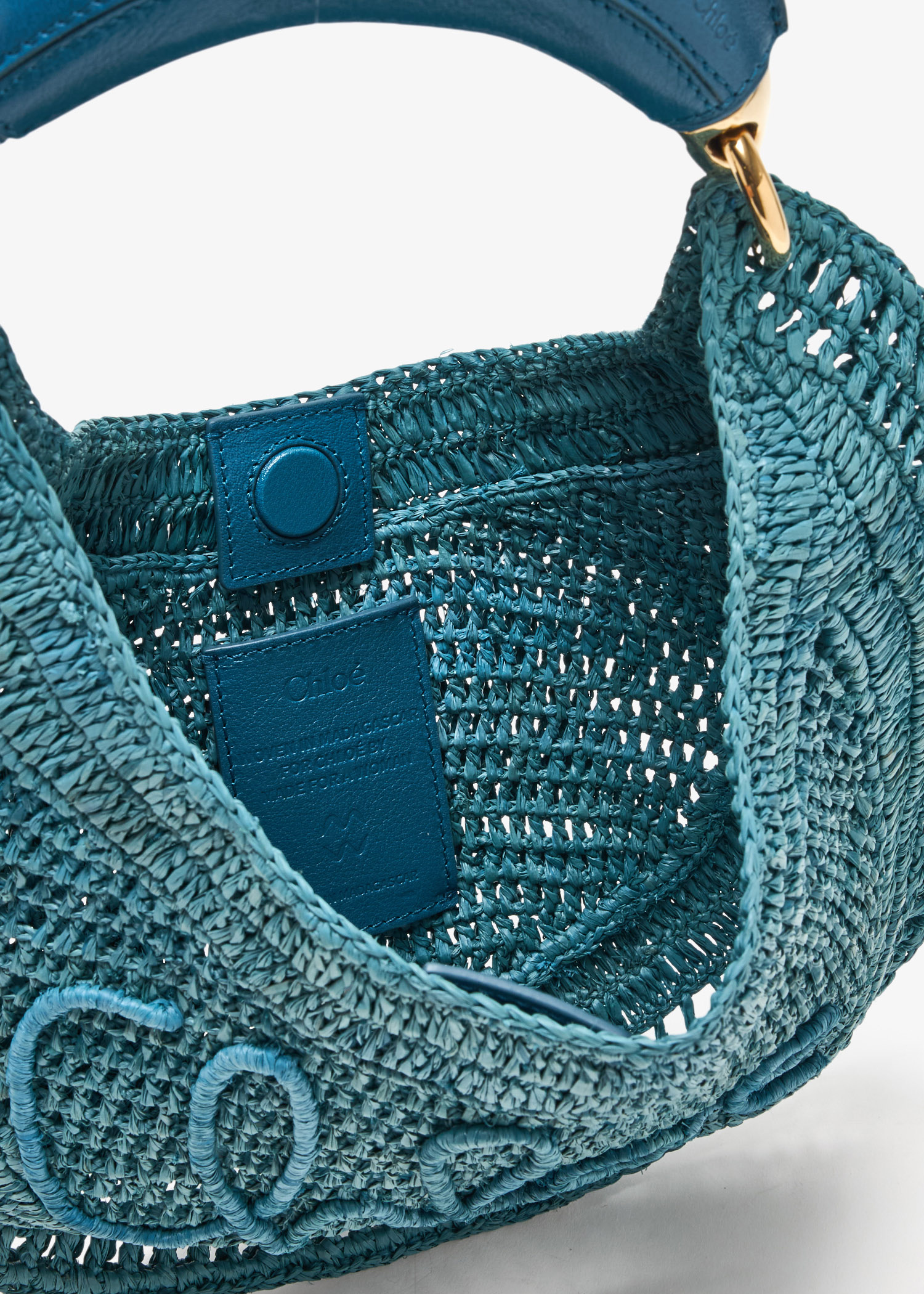 Chloé Summer Banana hobo bag for Women - Blue in KSA | Level