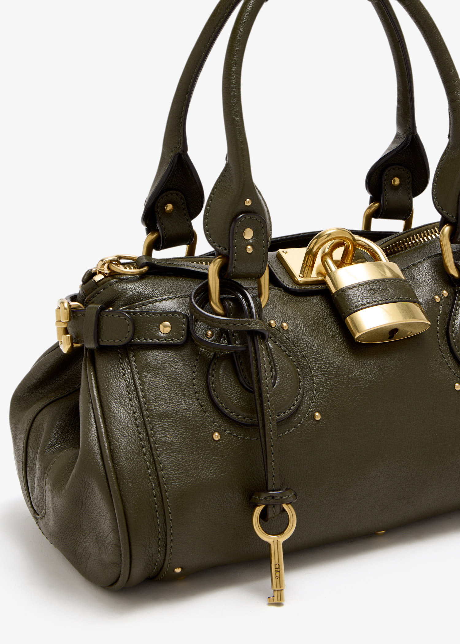 Chloé Paddington shoulder bag for Women - Khaki in USA | Level Shoes