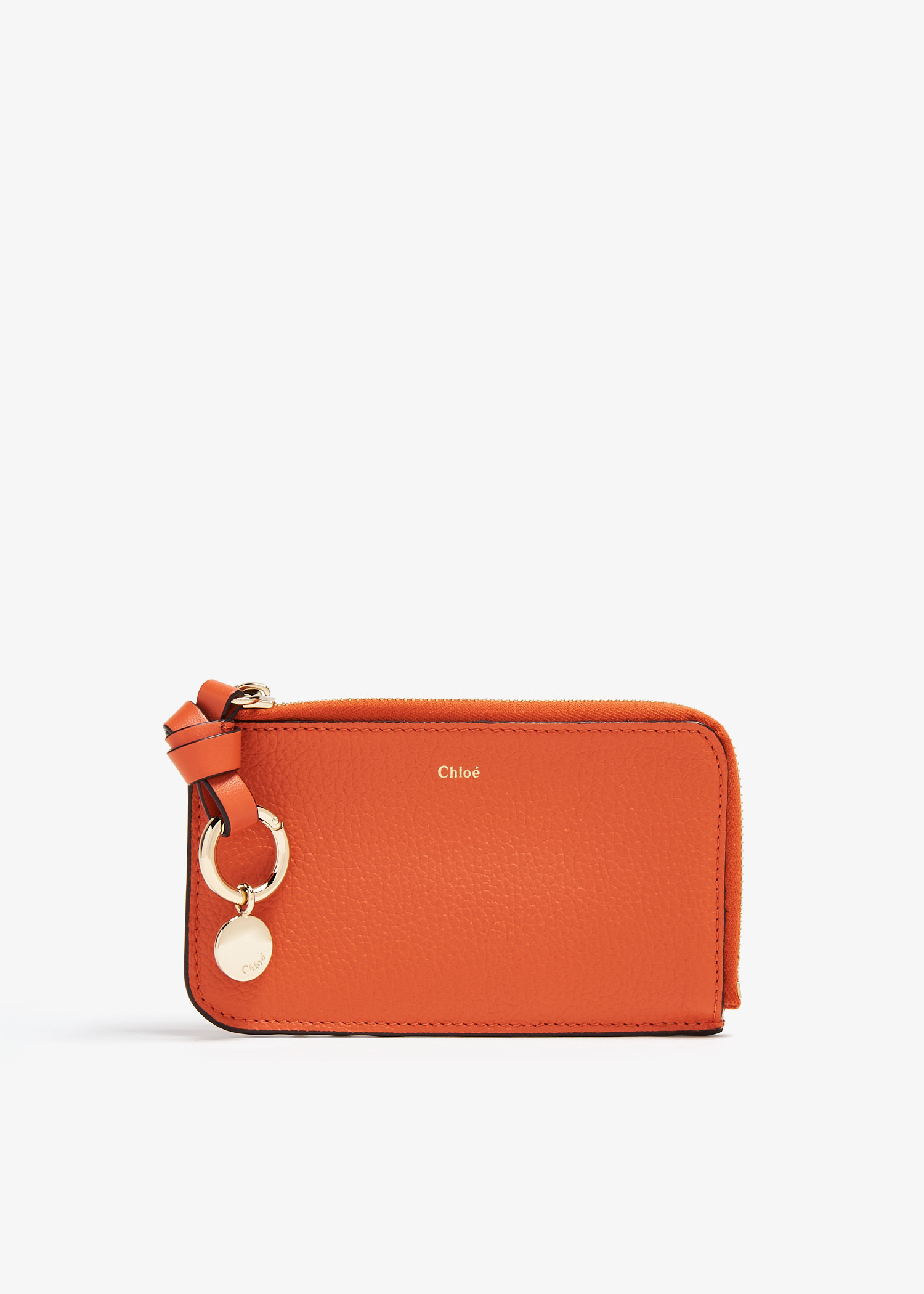 Chloé Alphabet purse for Women - Orange in KSA | Level Shoes
