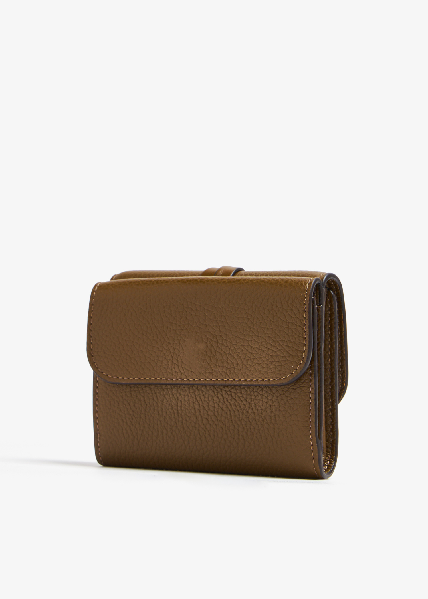 Chloé Small Alphabet tri-fold wallet for Women - Brown in USA
