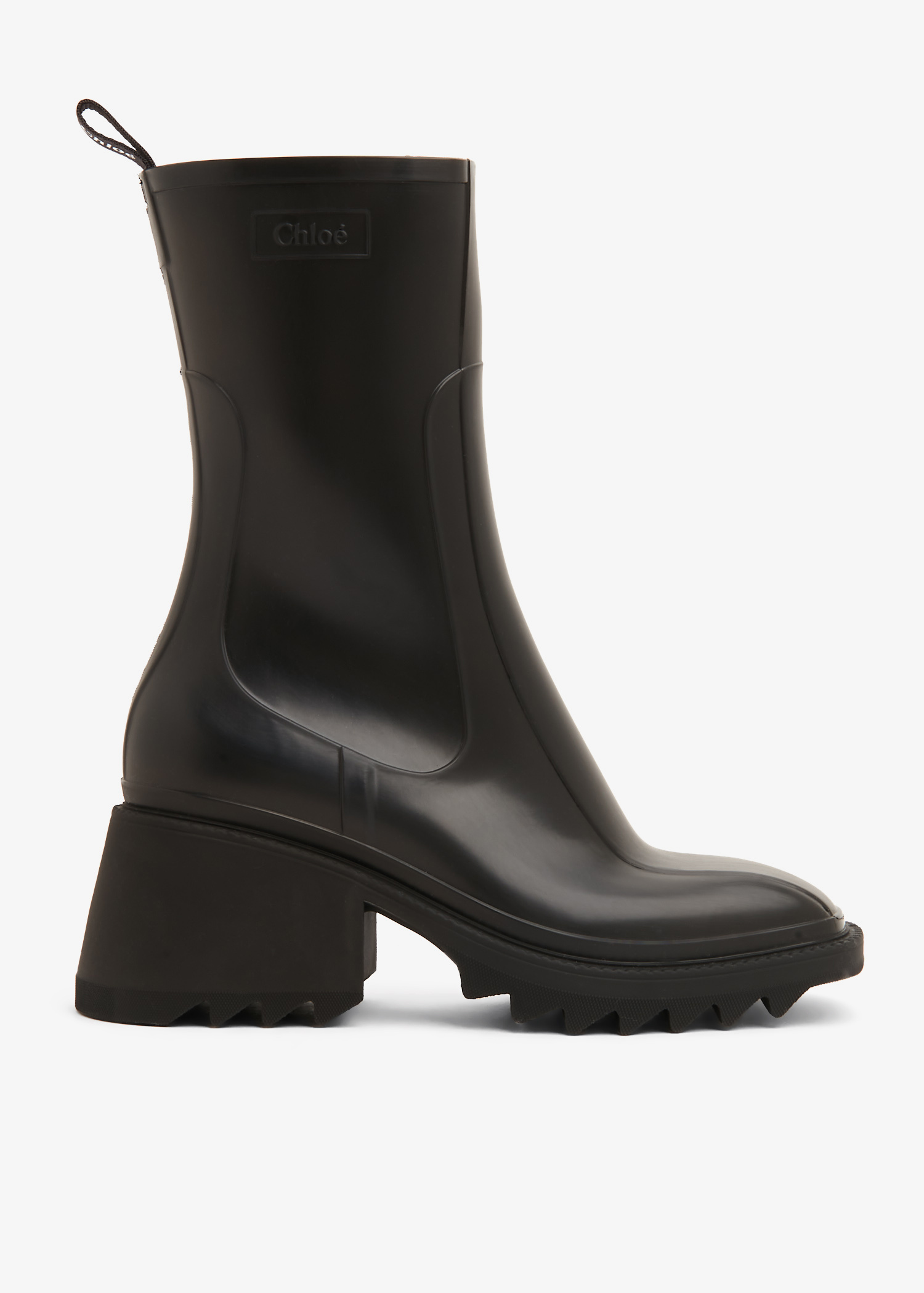 ブーツその他 Chloe BOOTS (CHC25S07XQJ 001) Chloe Georgia Boots CHC25S07XQJ-001 BLACK | IlDuomo