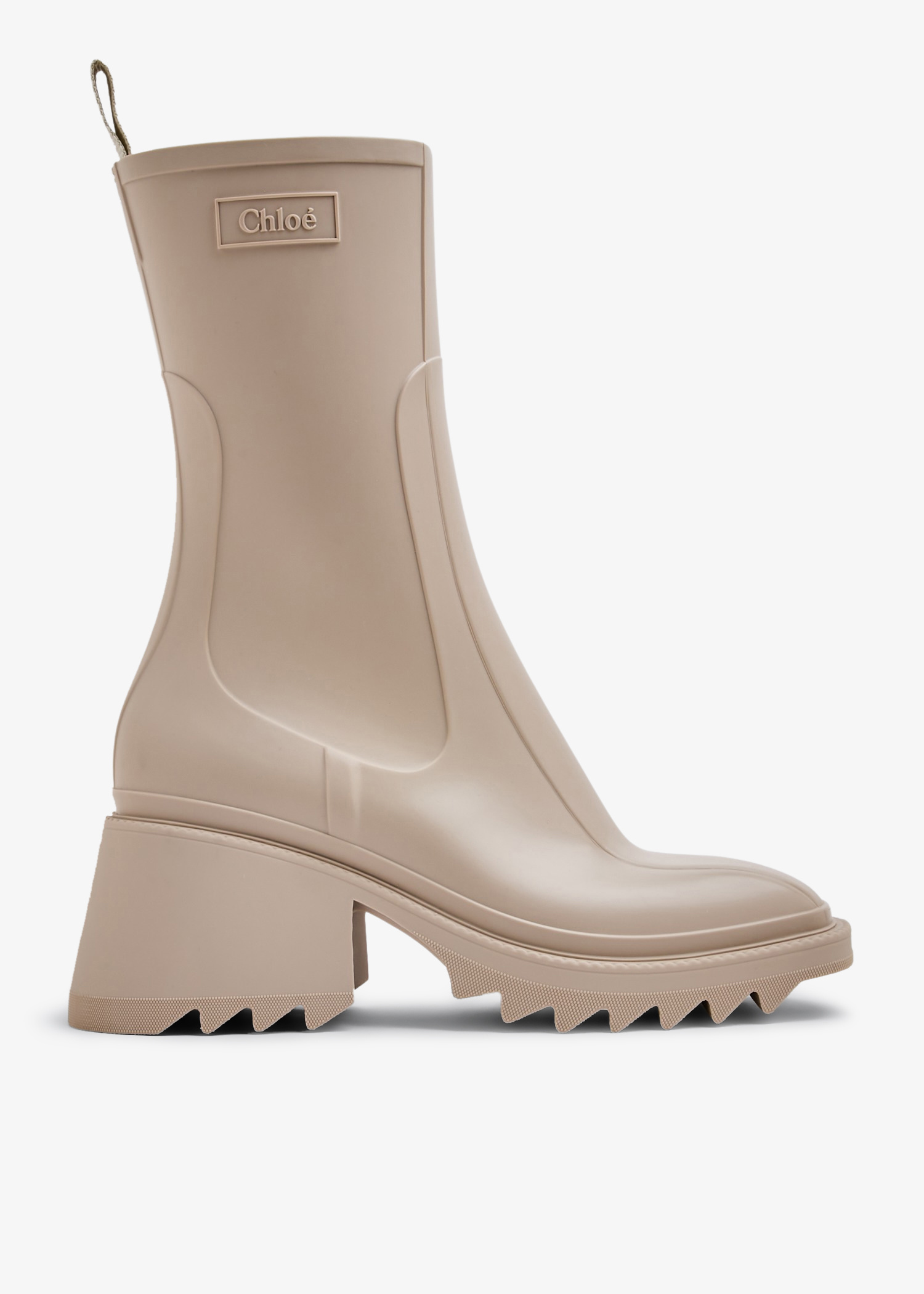 Chloé Betty rain boots for Women - Beige in USA | Level Shoes