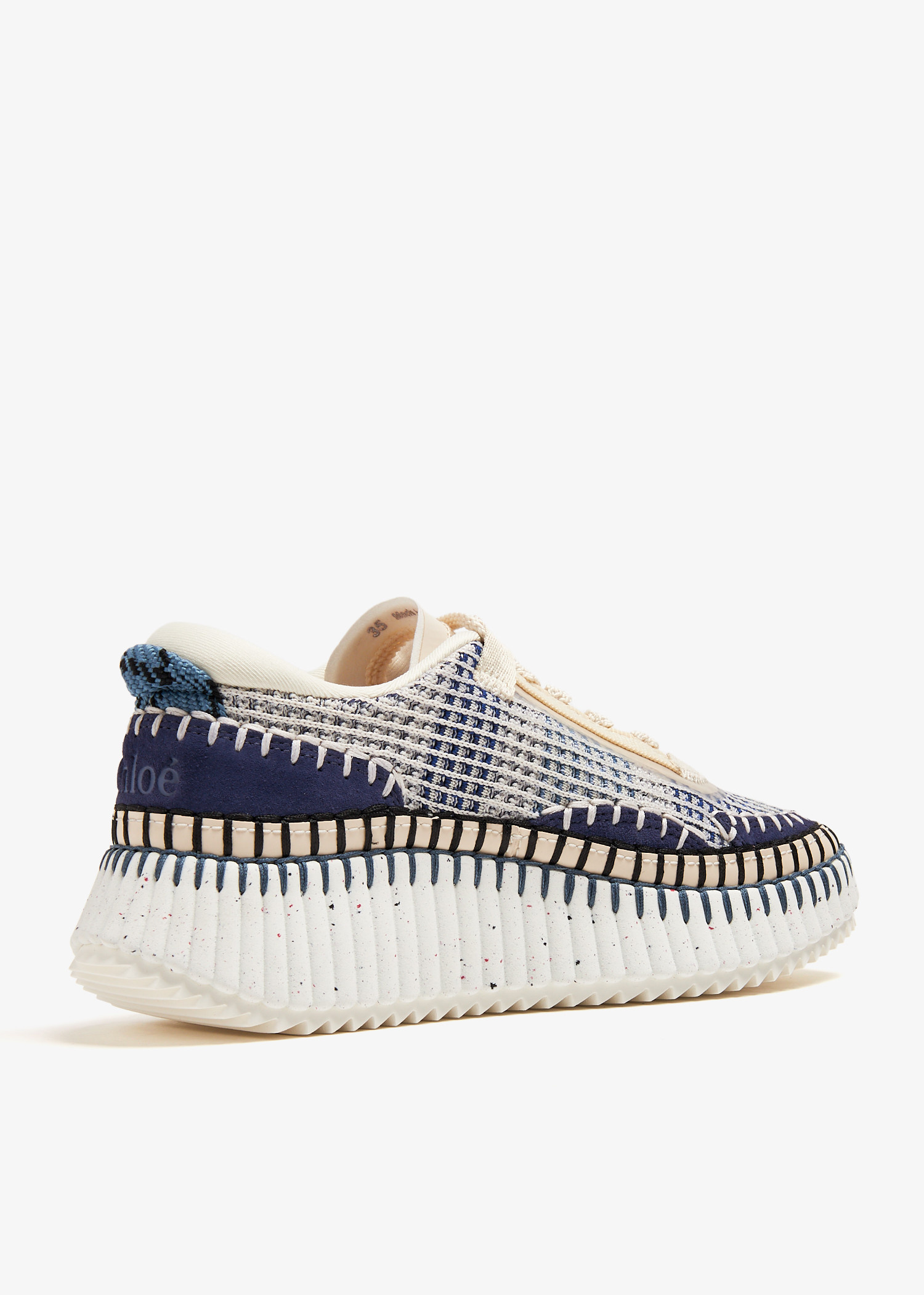 Chloé Nama sneakers for Women - Blue in USA | Level Shoes