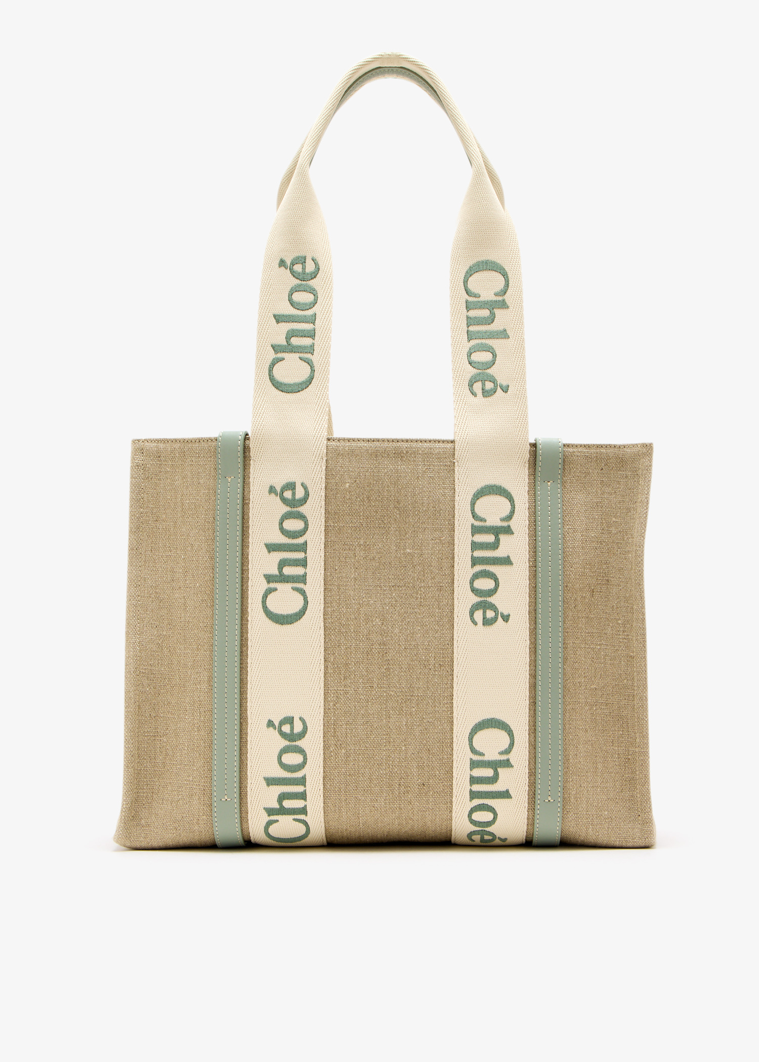 Chloé Woody medium tote bag for Women - Beige in UAE | Level