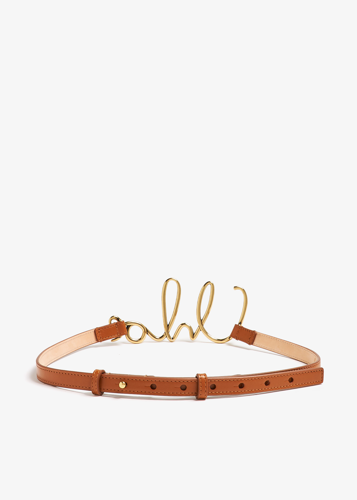Chloé Thin Iconic Belt – Brown - NWT The Chloé Bracelet belt Brown - Chloé main image 2