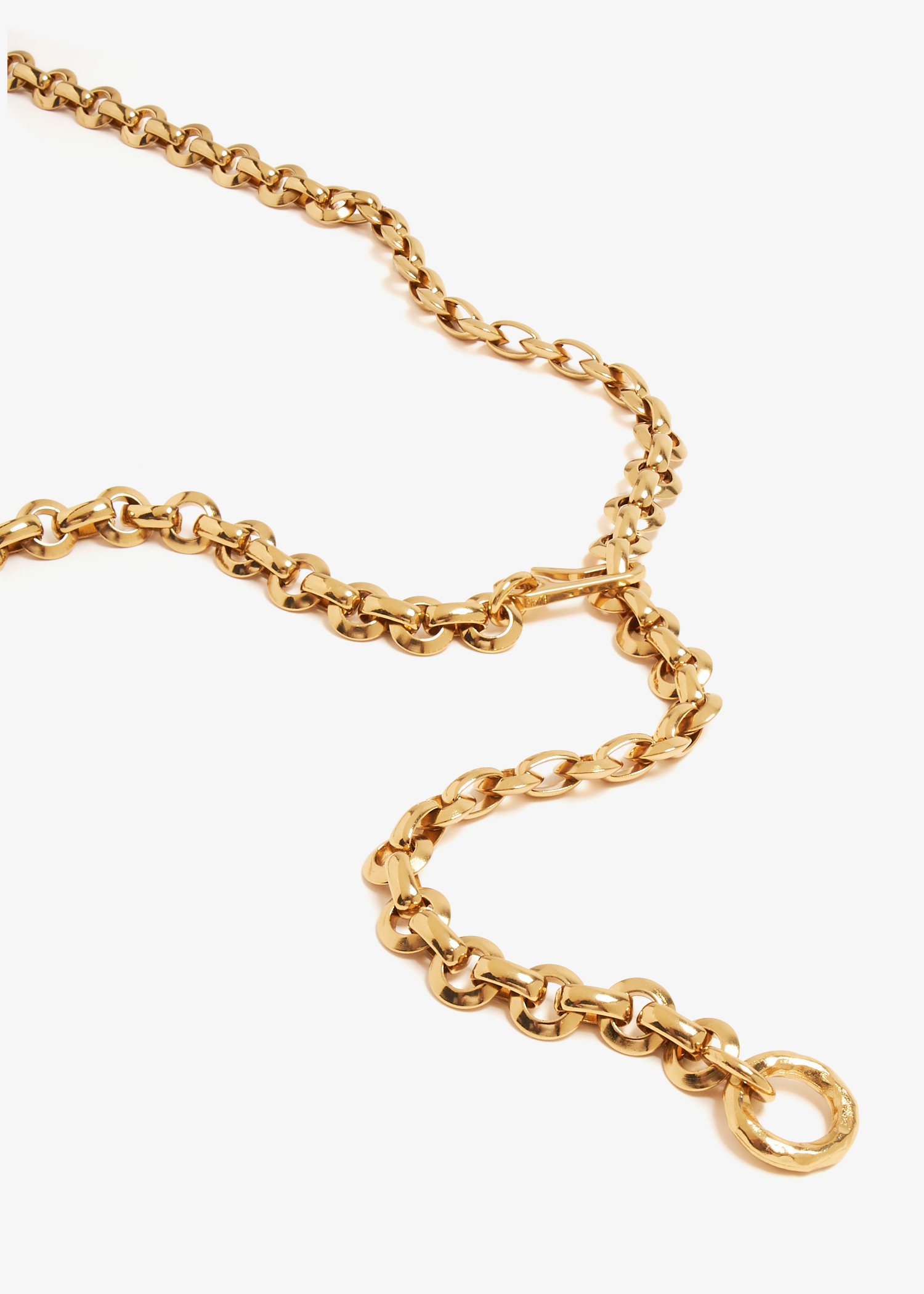 Chloé The Chloé Iconic small belt for Women - Gold in UAE
