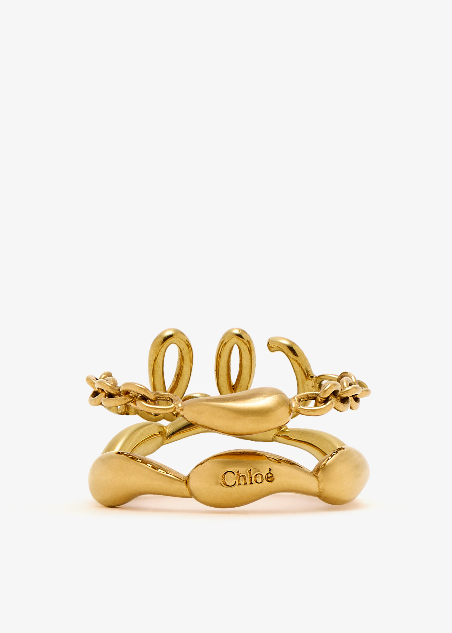 Chloé The Chloé Iconic ring for Women - Gold in UAE | Level