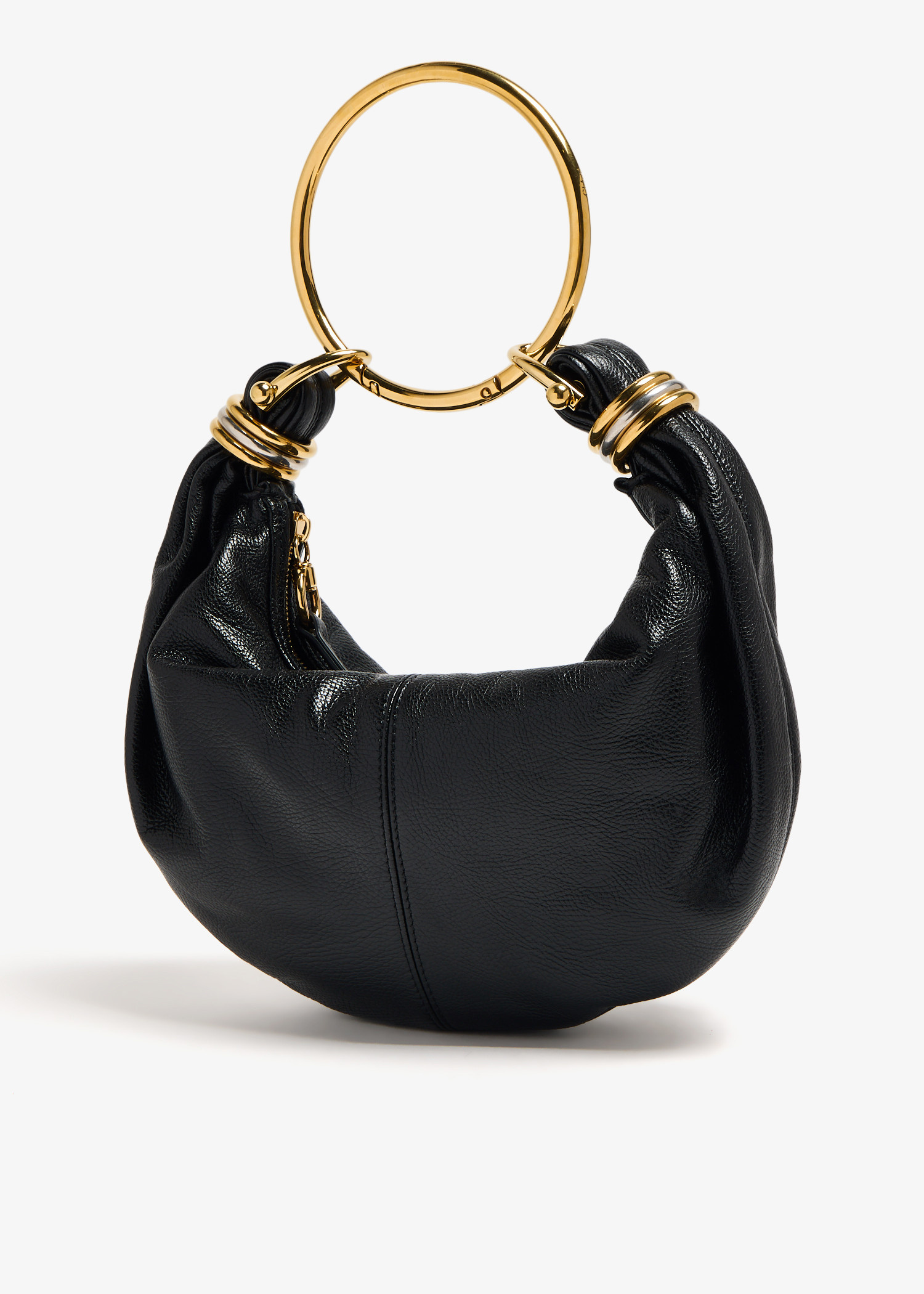 ハンドバッグ Chloe HAND BAG (CHC24AS611N72 26M) Chloé Small Bracelet Hobo bag blue | TheDoubleF