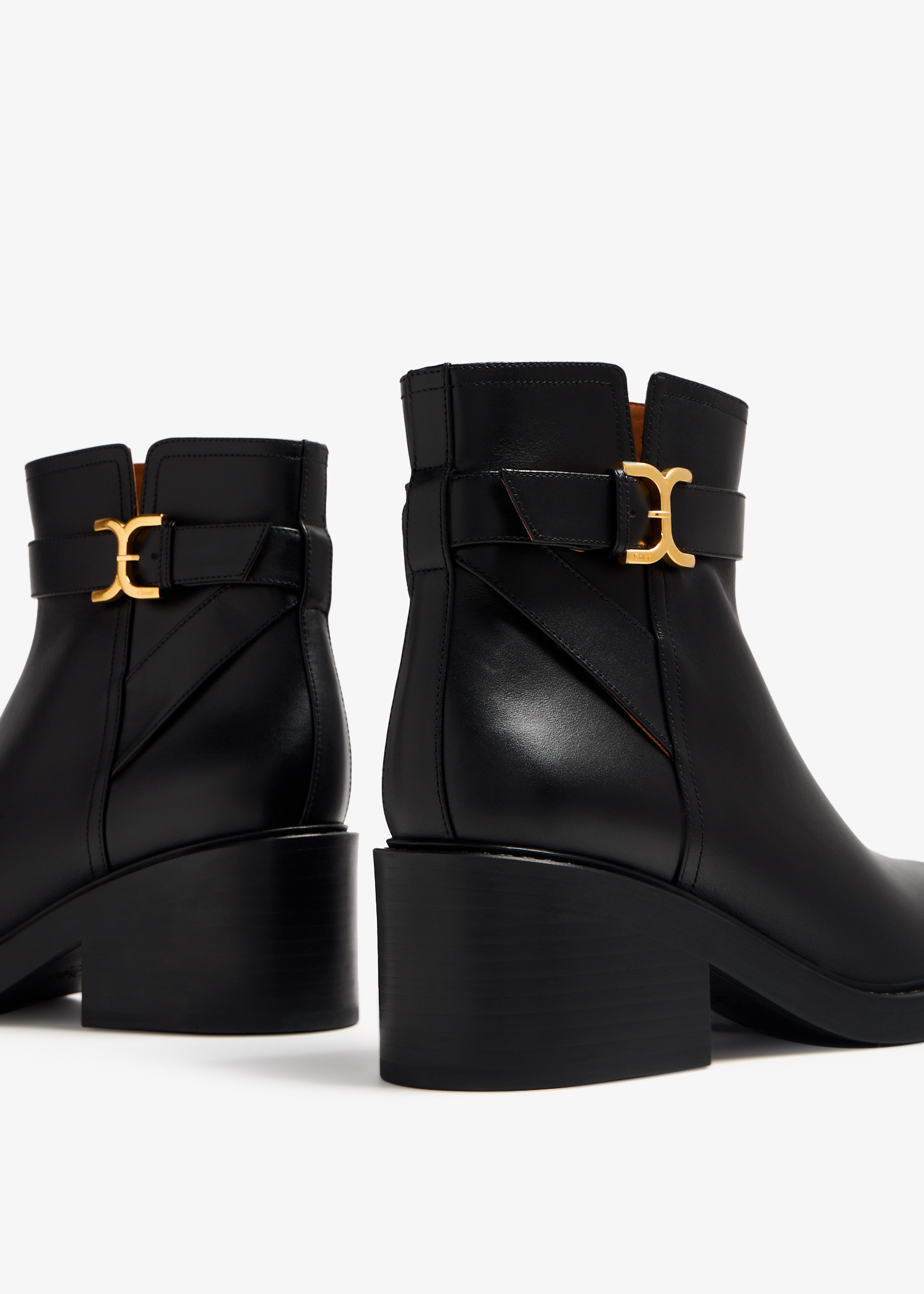 Chloé Marcie ankle boots for Women - Black in UAE | Level Shoes