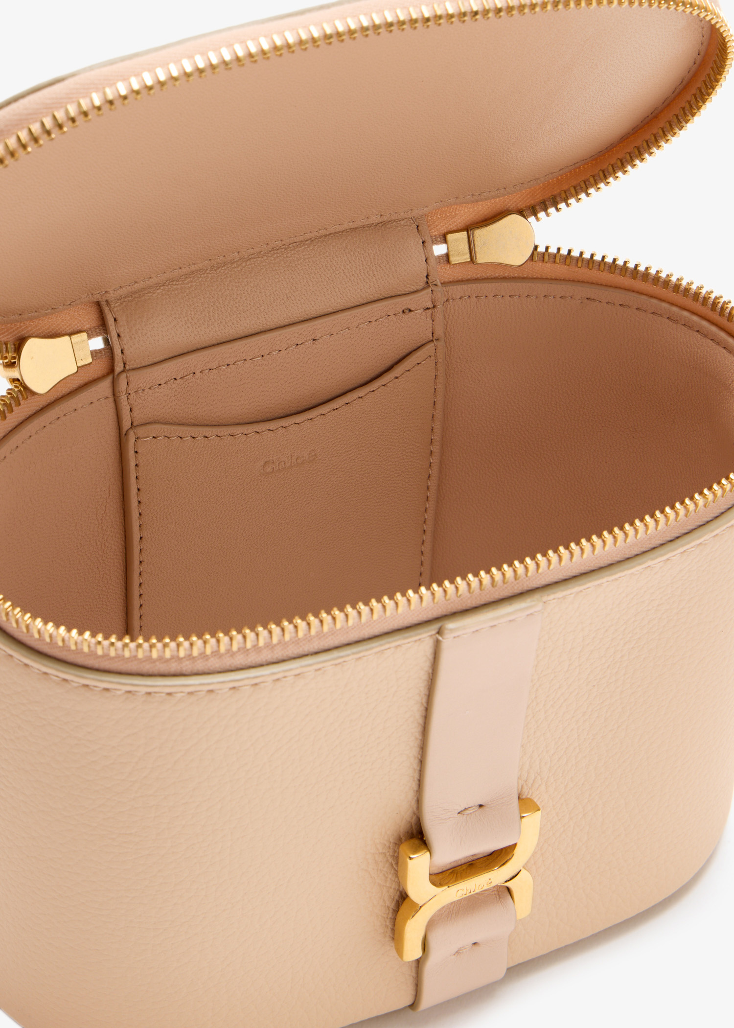 Chloé Mini Marcie vanity chain bag for Women - Pink in KSA
