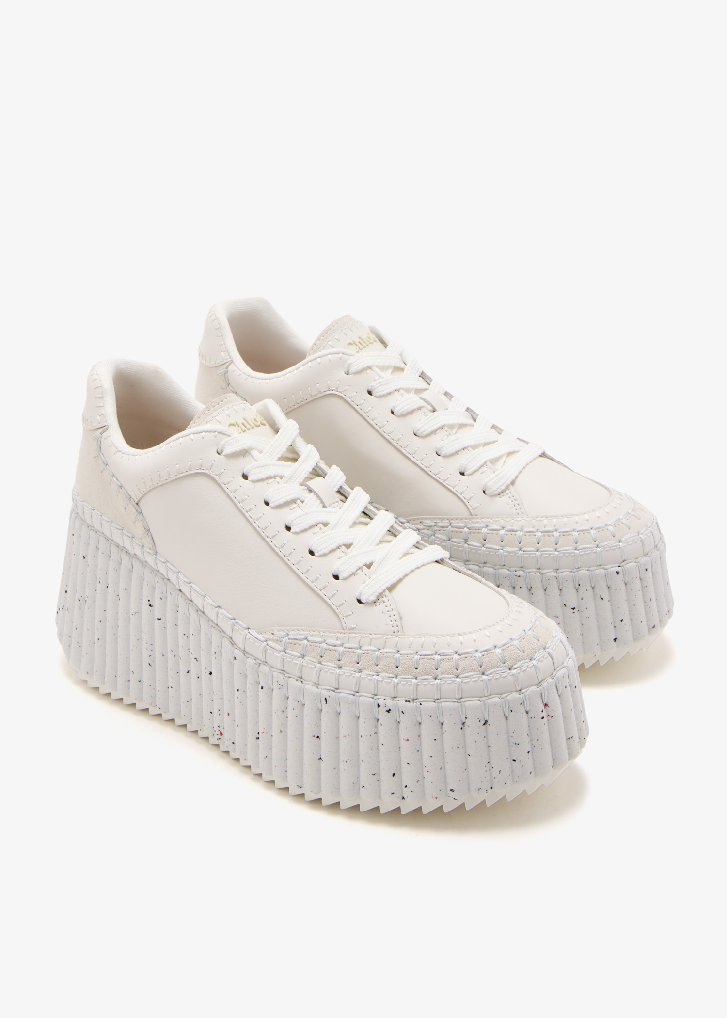 スニーカー CHLOE Women Sneakers CHC23W953GQ 101 WHITE CHLOÉ: Sneakers woman - White | Chloé sneakers C23W953GQ