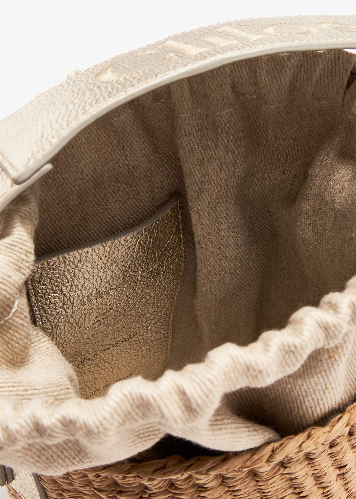 Chloé Woody small basket bag for Women - Beige in UAE