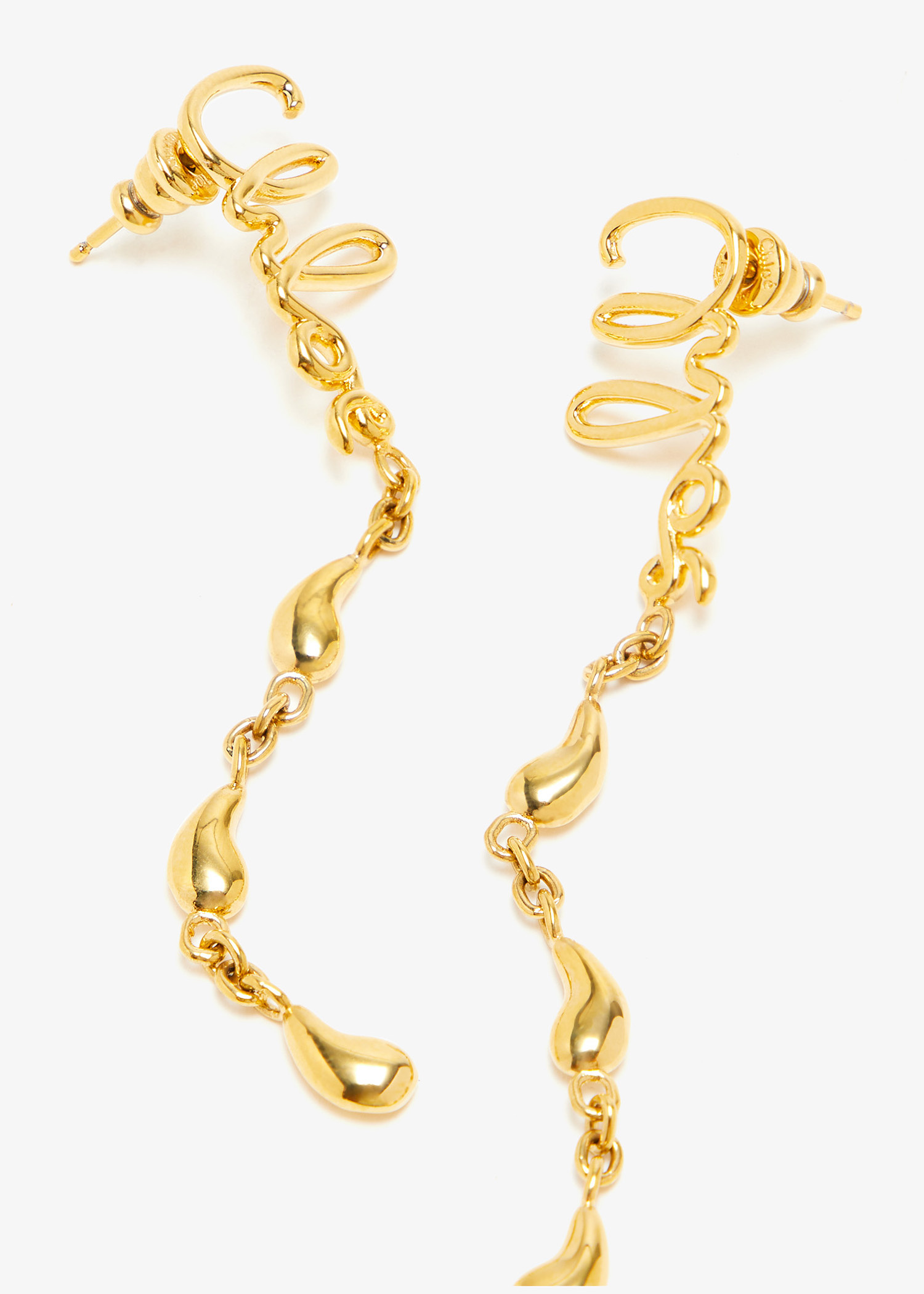 Chloé The Chloé Iconic dangling earrings for Women - Gold in