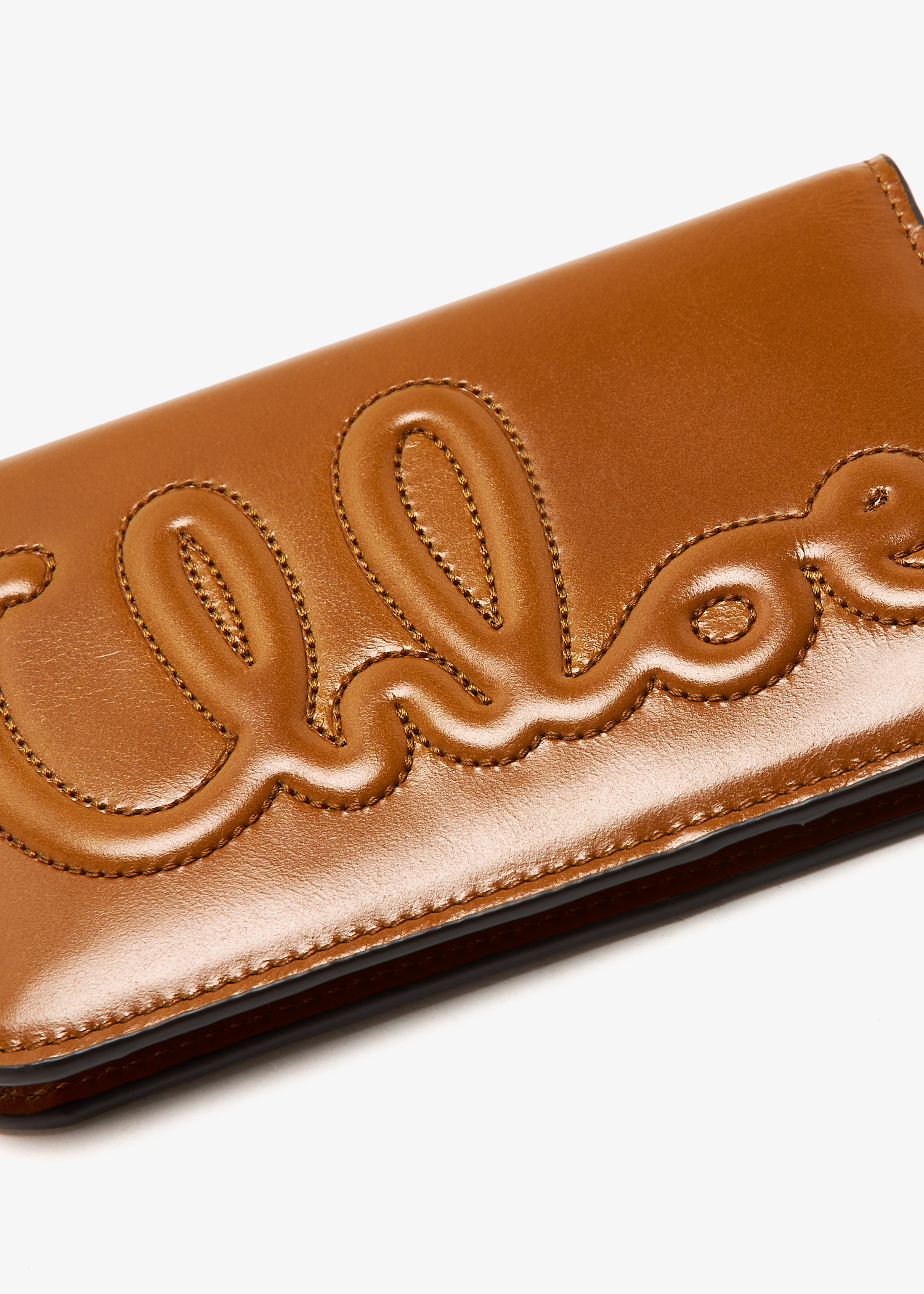 Chloé C Chloé bifold wallet for Women - Brown in UAE | Level
