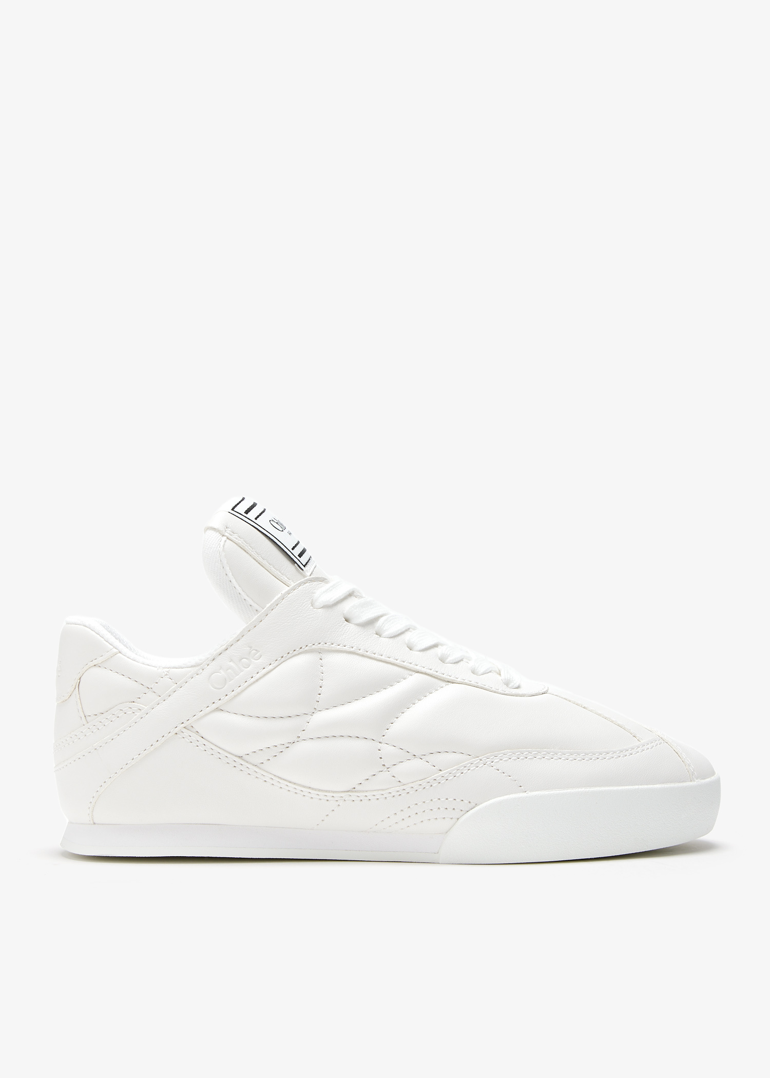 スニーカー Chloe SS25 Chloe Sneakers White (CHC25S07IPN 101) Chloé Kick sneakers for Women - White in UAE | Level Shoes