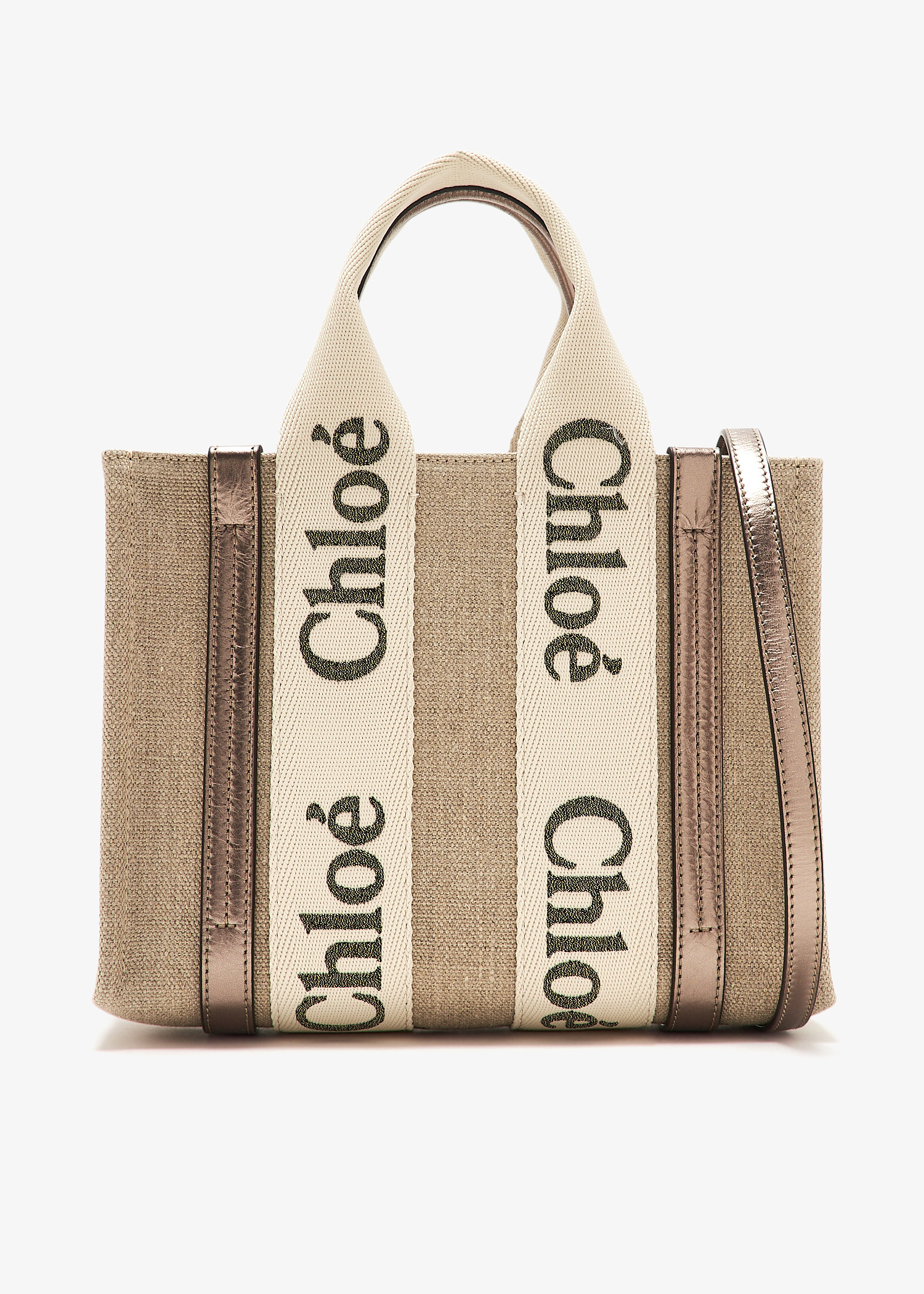 【Chloe】WOODY SMALL TOTE◆CHC22AS397I26 WHITEBROWN Chloé WOODY SMALL TOTE (CHC22AS397I26) – LOZURI®