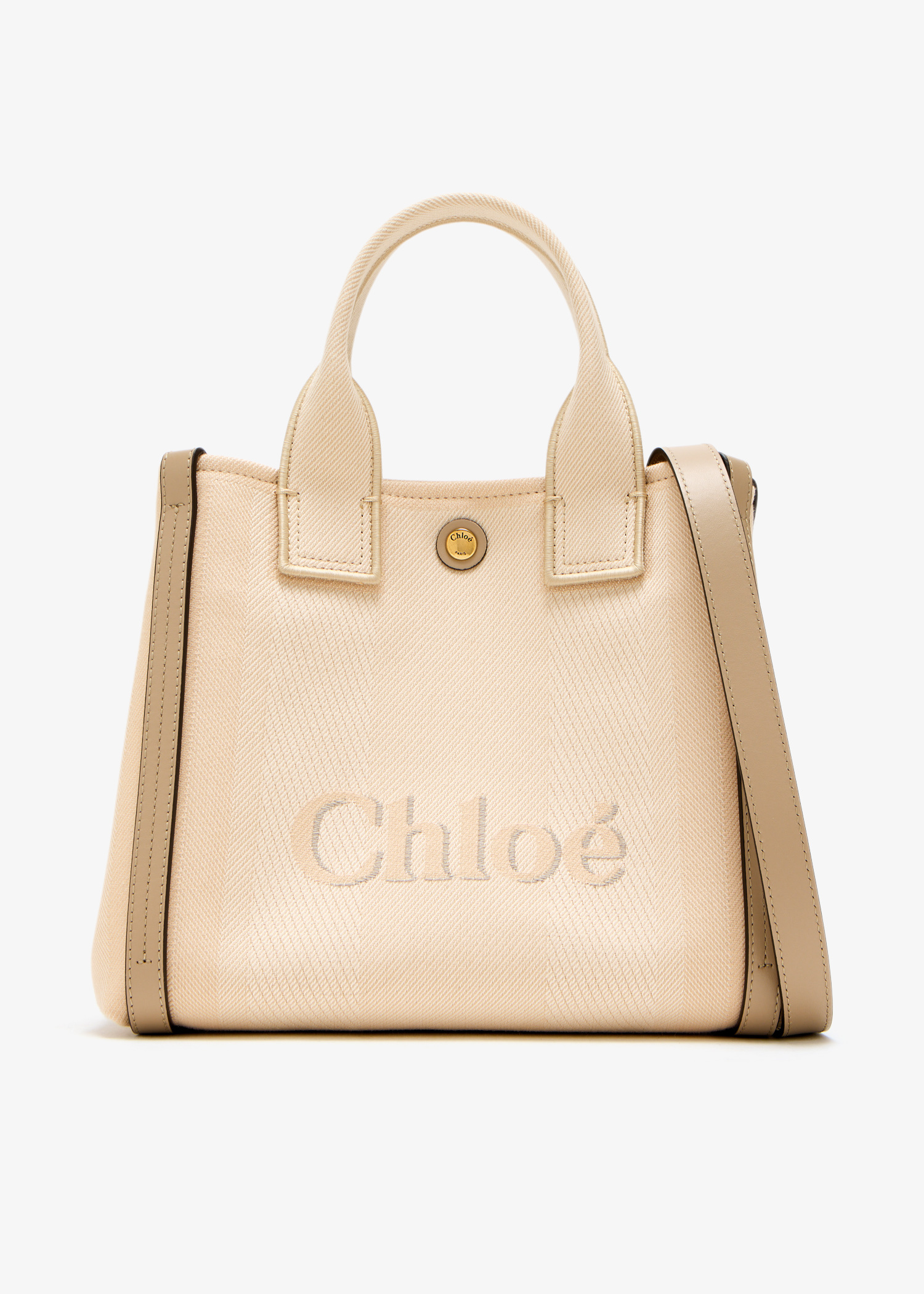 トートバッグ CHLOE Woman Tote bags Camel CHC23AS383L17 26Y Chloé Large Woody Tote Bag In Natural Fibers | Chloé MY
