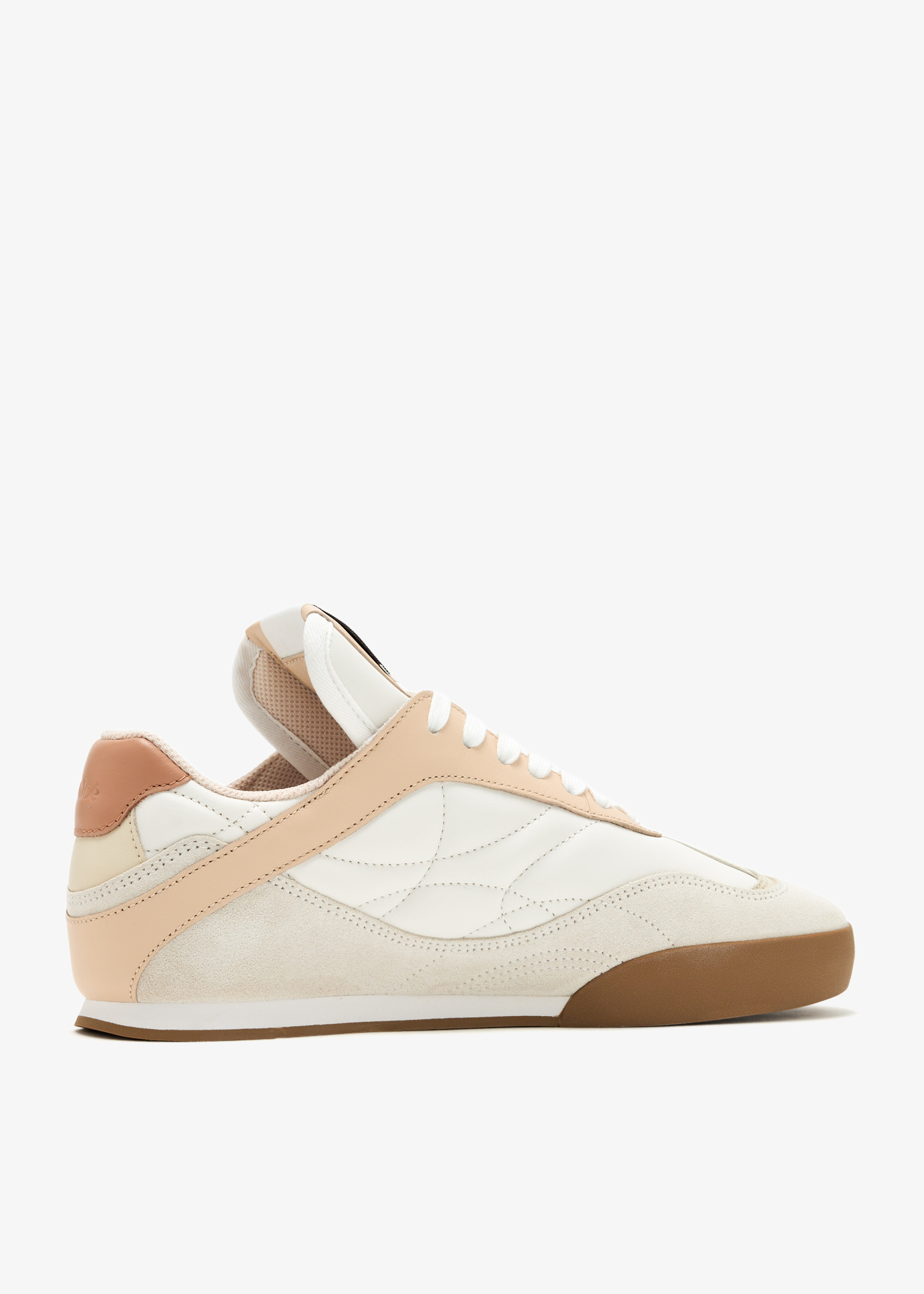 スニーカー Chloe FW25 Chloe Kick Sneakers (CHC25U07ISL 6H1) Chloé Kick sneakers for Women - White in UAE | Level Shoes
