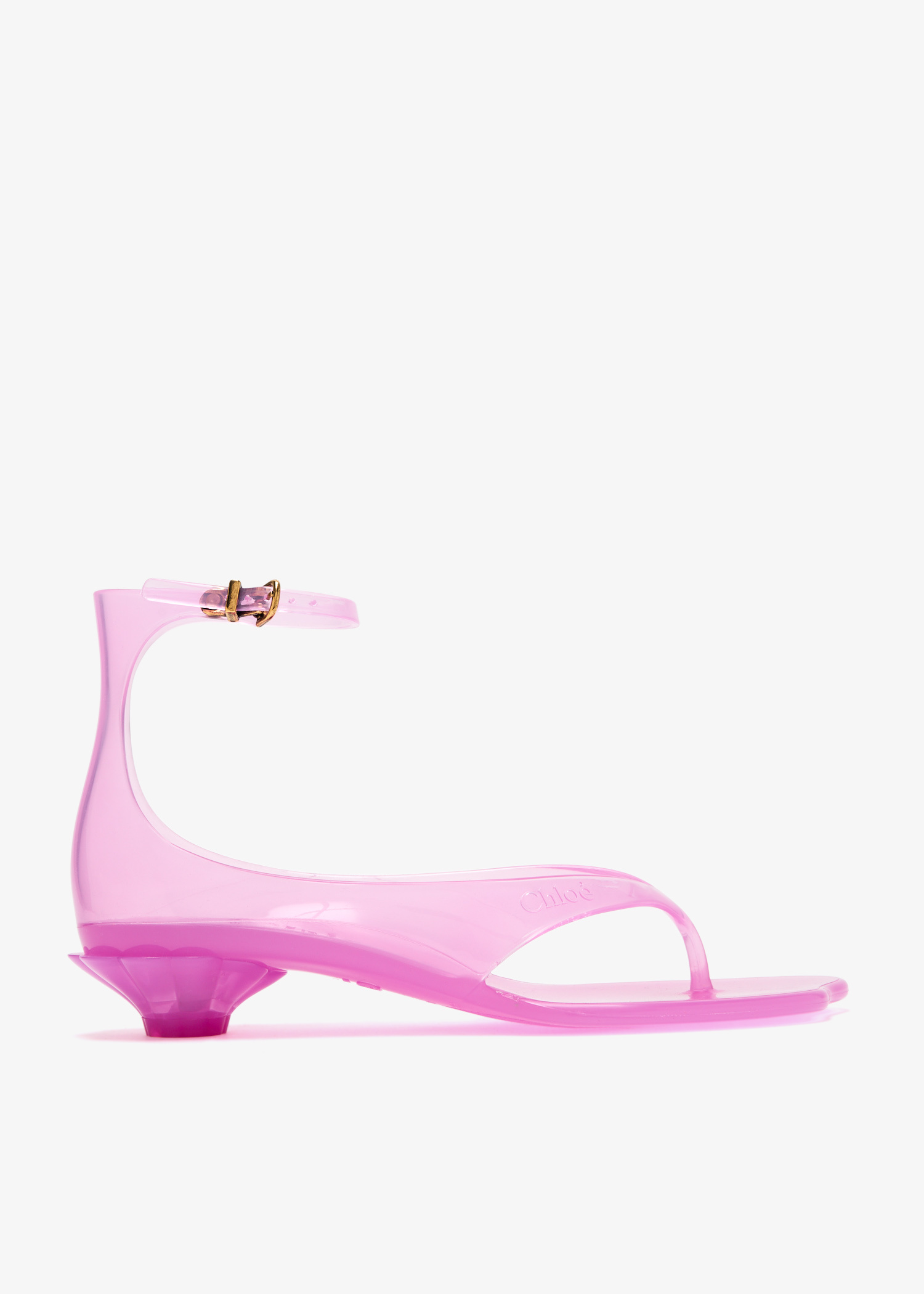 Chloé Jelly sandals for Women - Pink in UAE | Level Shoes