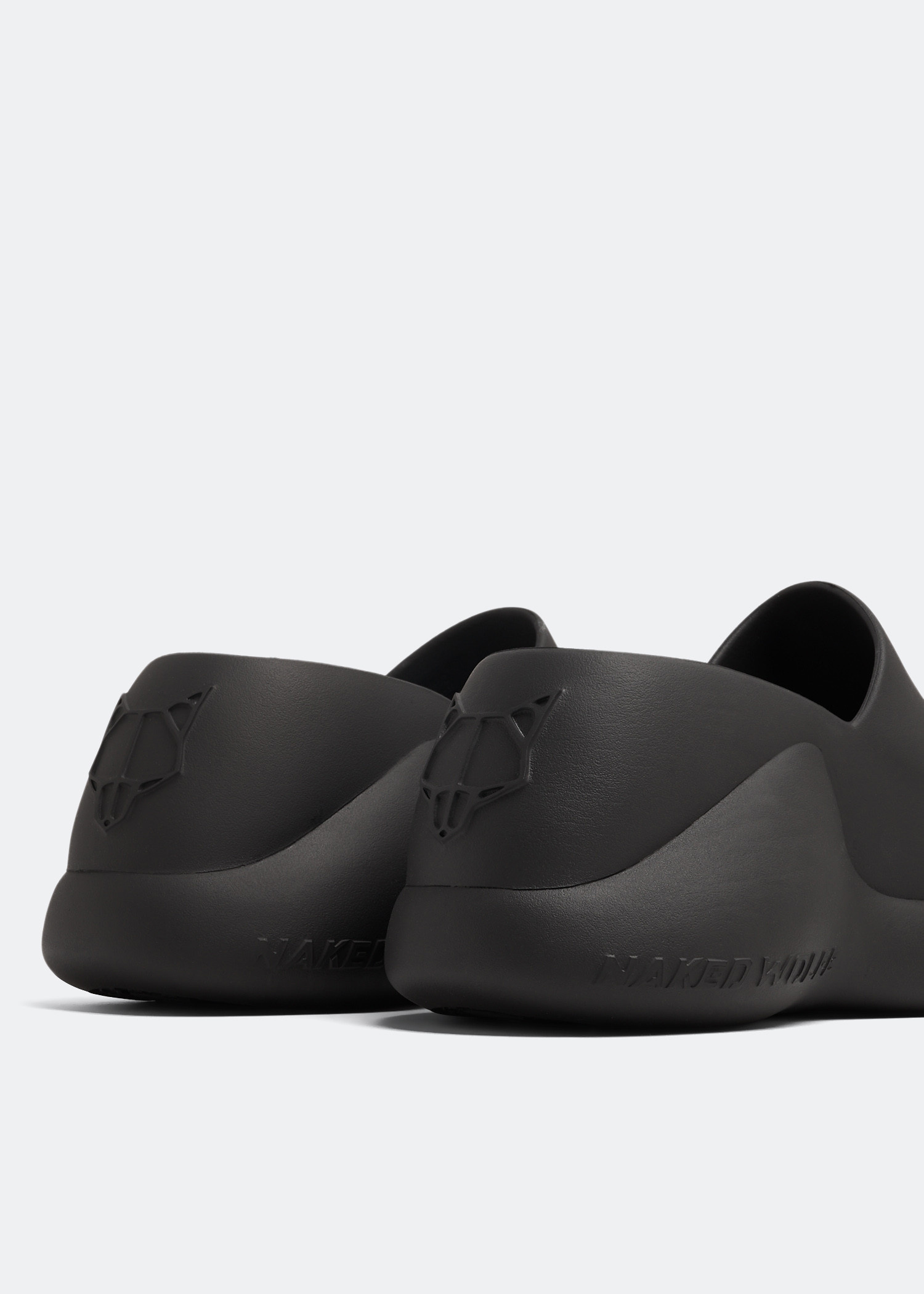 Naked Wolfe Chic wedge sandals for Women - Black in UAE | Level Shoes