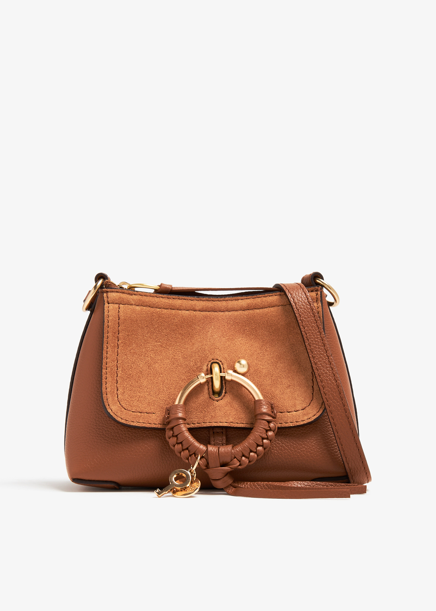 See By Chloé Mini Joan cross-body bag for Women - Brown in USA