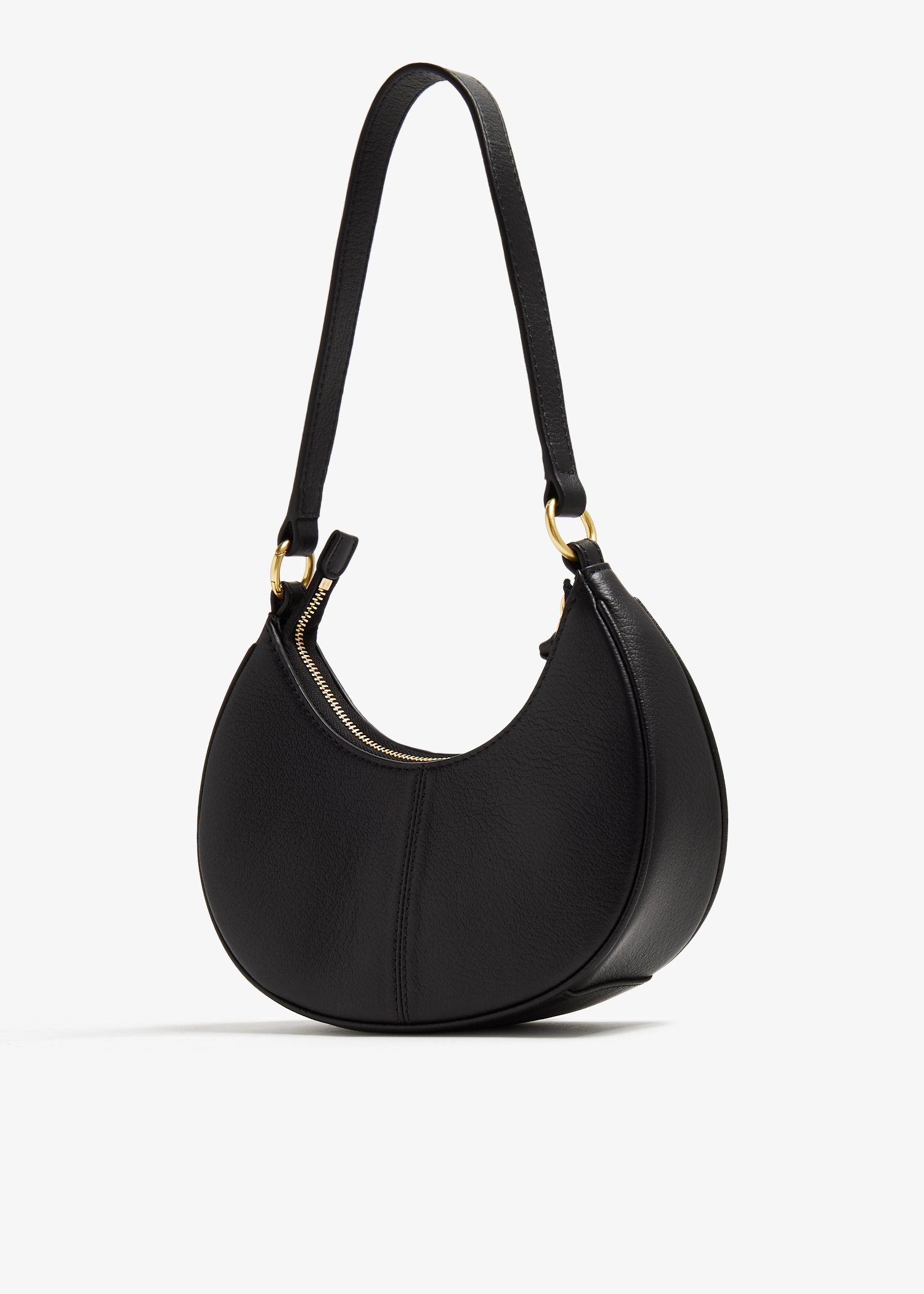 hanaです₊⁎⁺˳✧༚ See By Chloé Hana half-moon bag for Women - Black in USA | Level Shoes