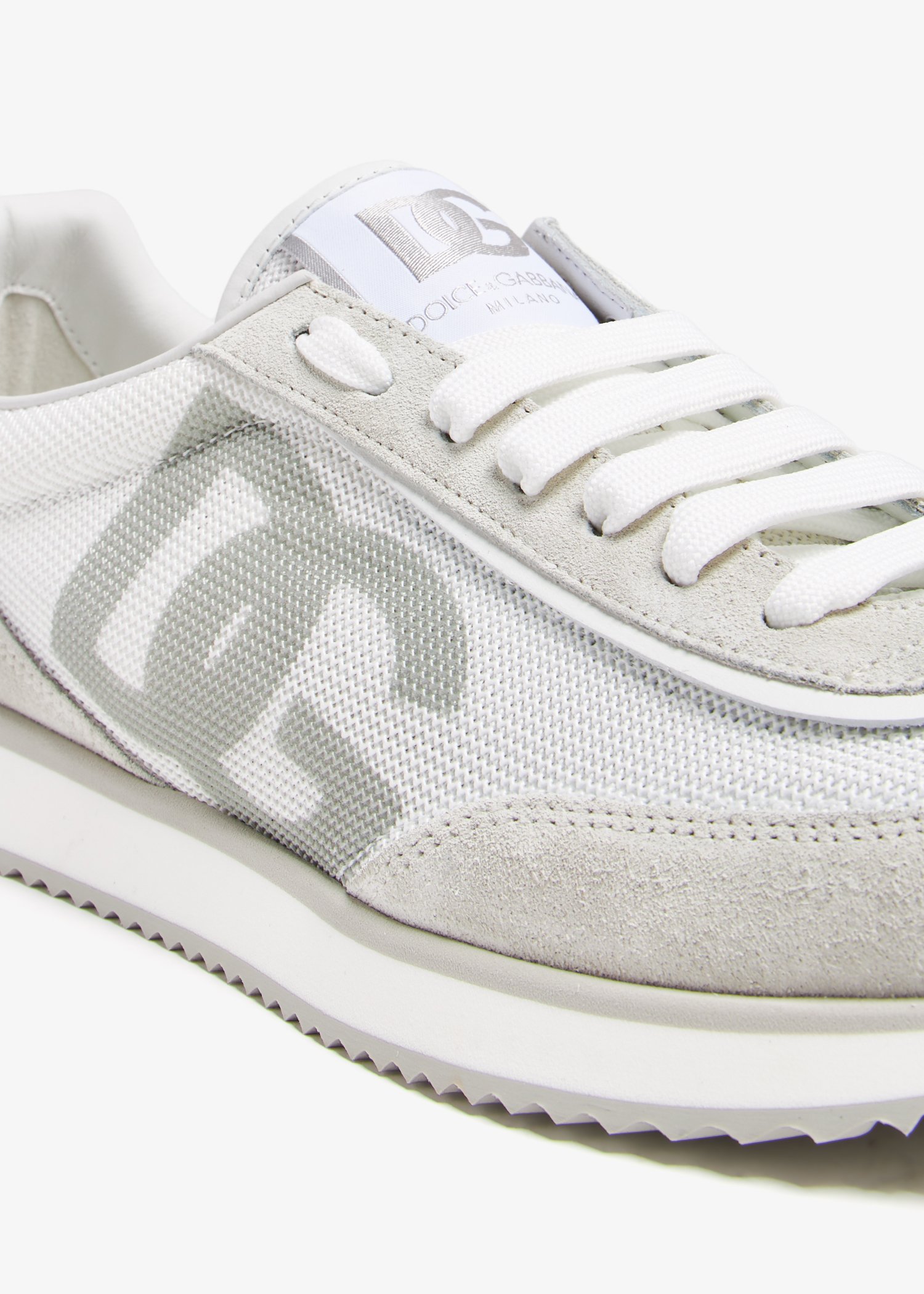 Dolce&Gabbana Mixed-material DG Cushion sneakers for Women