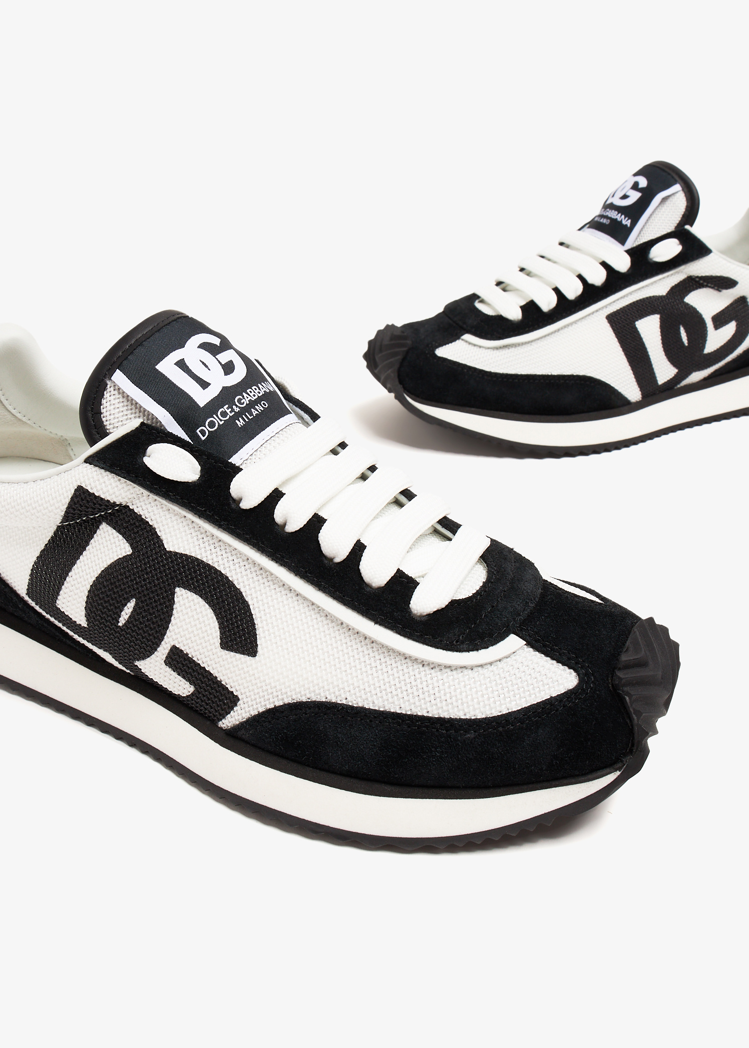 Dolce&Gabbana Mixed-material DG Cushion sneakers for Women