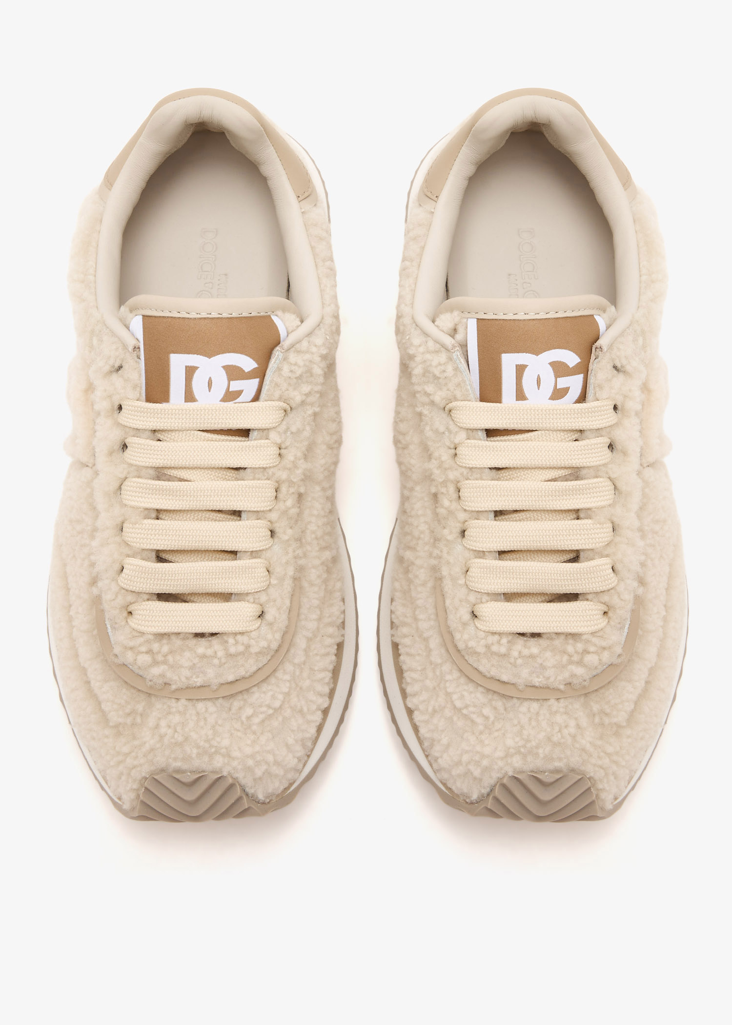 Dolce&Gabbana DG Cushion Sheepskin运动鞋适合女性- 阿联酋的