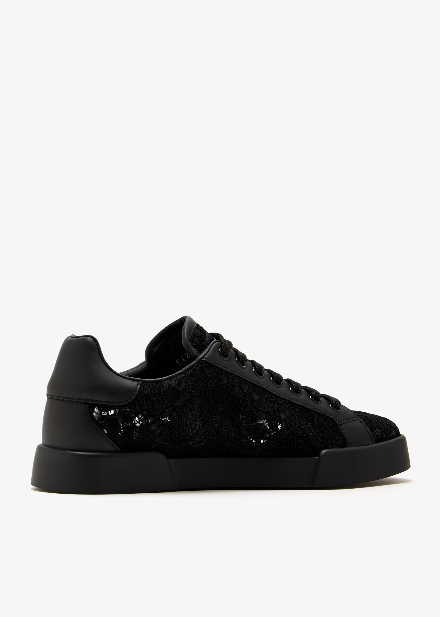 DOLCE & GABBANA PORTOFINO スニーカー Dolce & Gabbana PORTOFINO プリント クラウンパッチ スニーカー