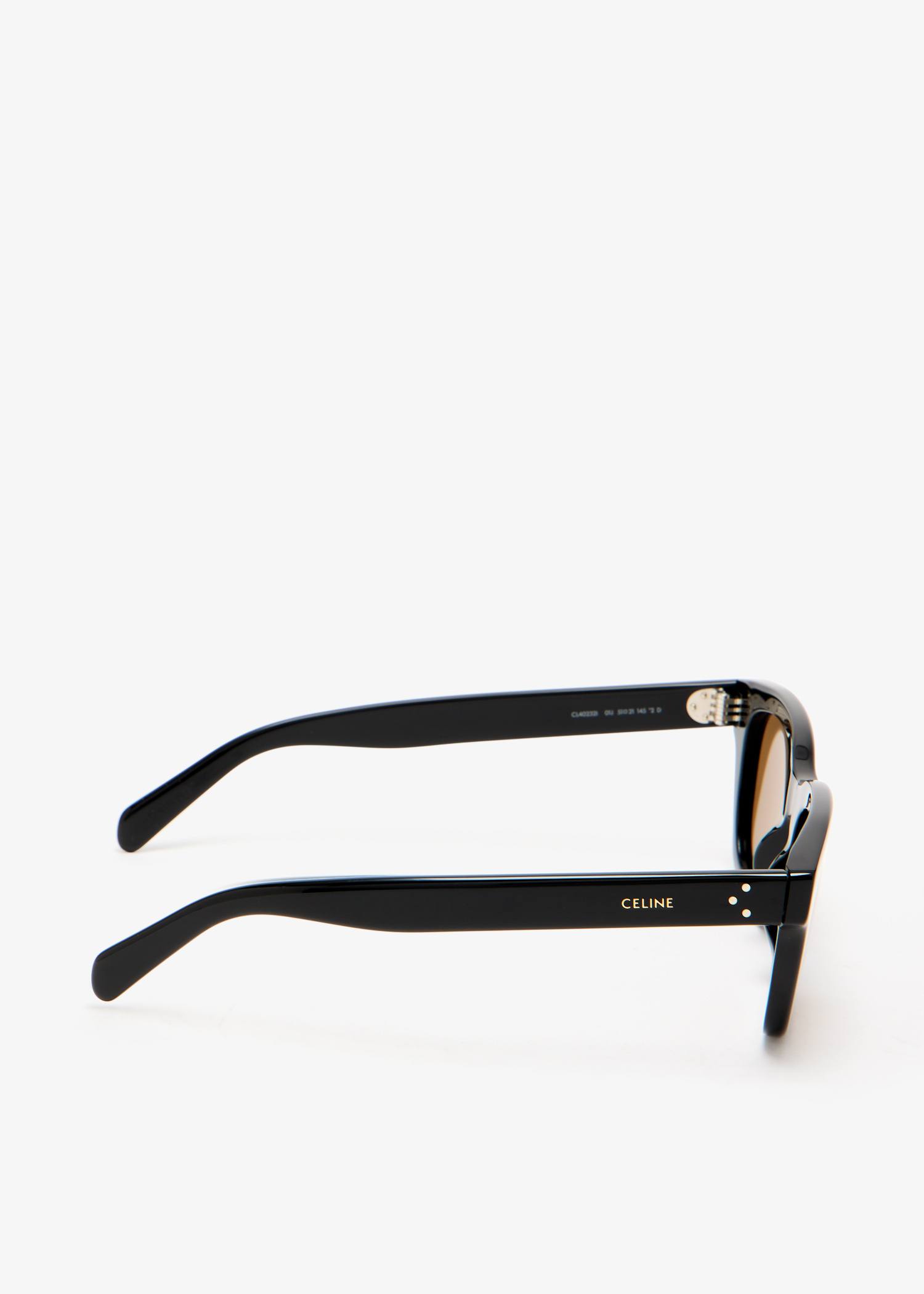 CELINE CELINE 3 Dots rectangular sunglasses for Men - Black in USA