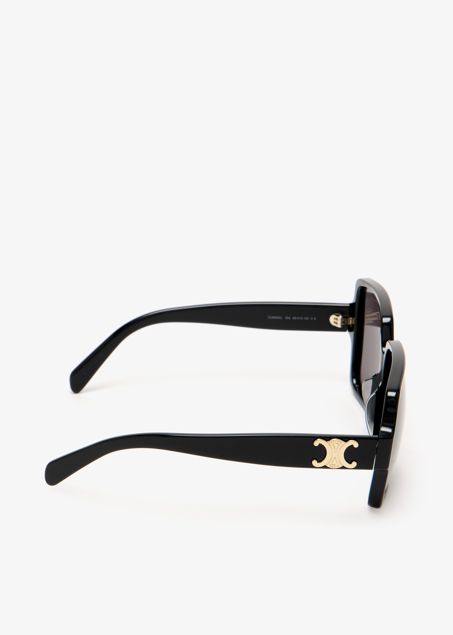 サングラス CELINE SS25 Woman SUNGLASSES (CL40316U 01A) CELINE Triomphe square sunglasses for Women - Black in KSA